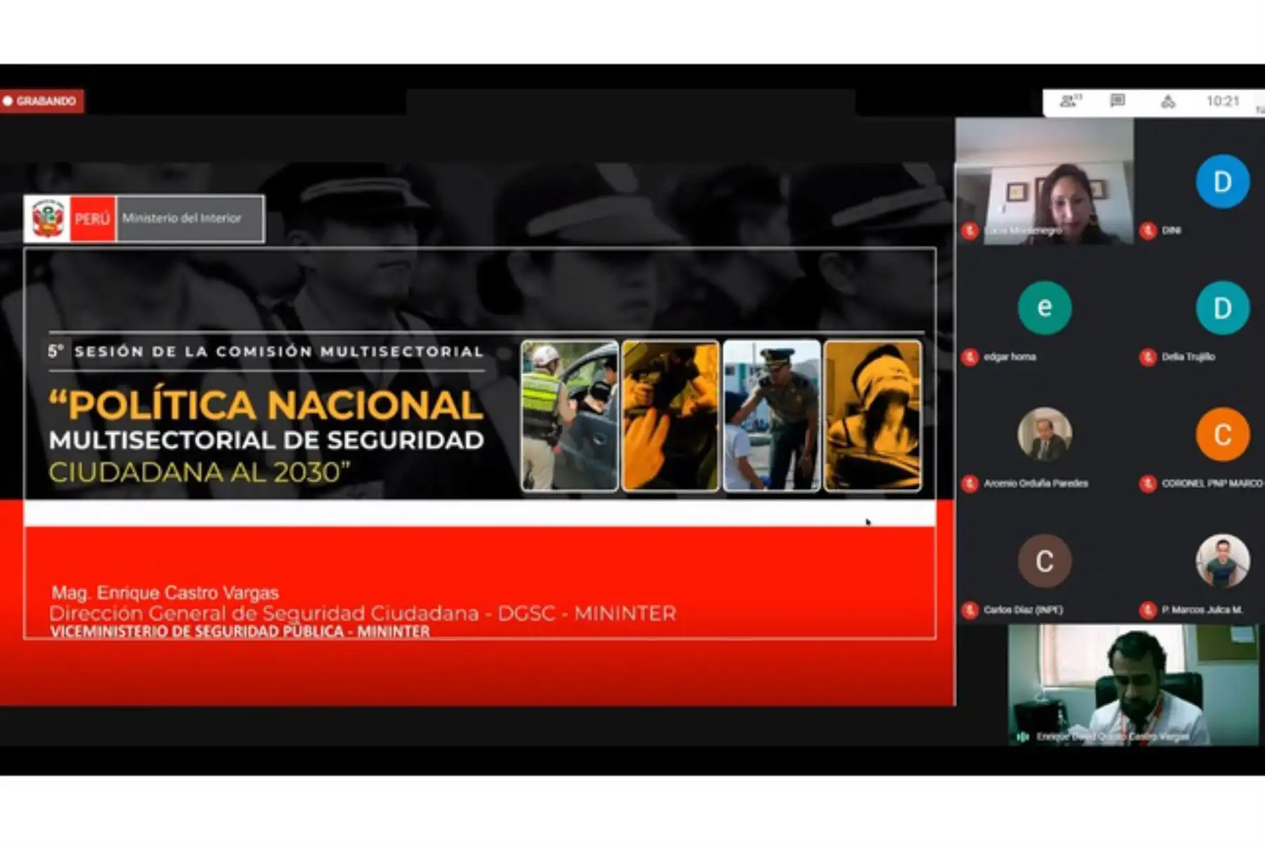 Para el Ministerio del Interior el problema público es la “Persistencia de elevados niveles de victimización que afectan a la ciudadanía”. ANDINA/Mininter