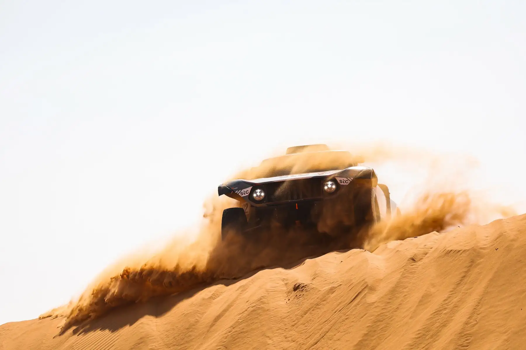 Stephane Peterhansel y Edouard Boulanger de Francia, Mini, X-Raid Mini JCQ Team, en acción durante la sexta etapa del Dakar 2021 entre Al Qaisumah y Ha