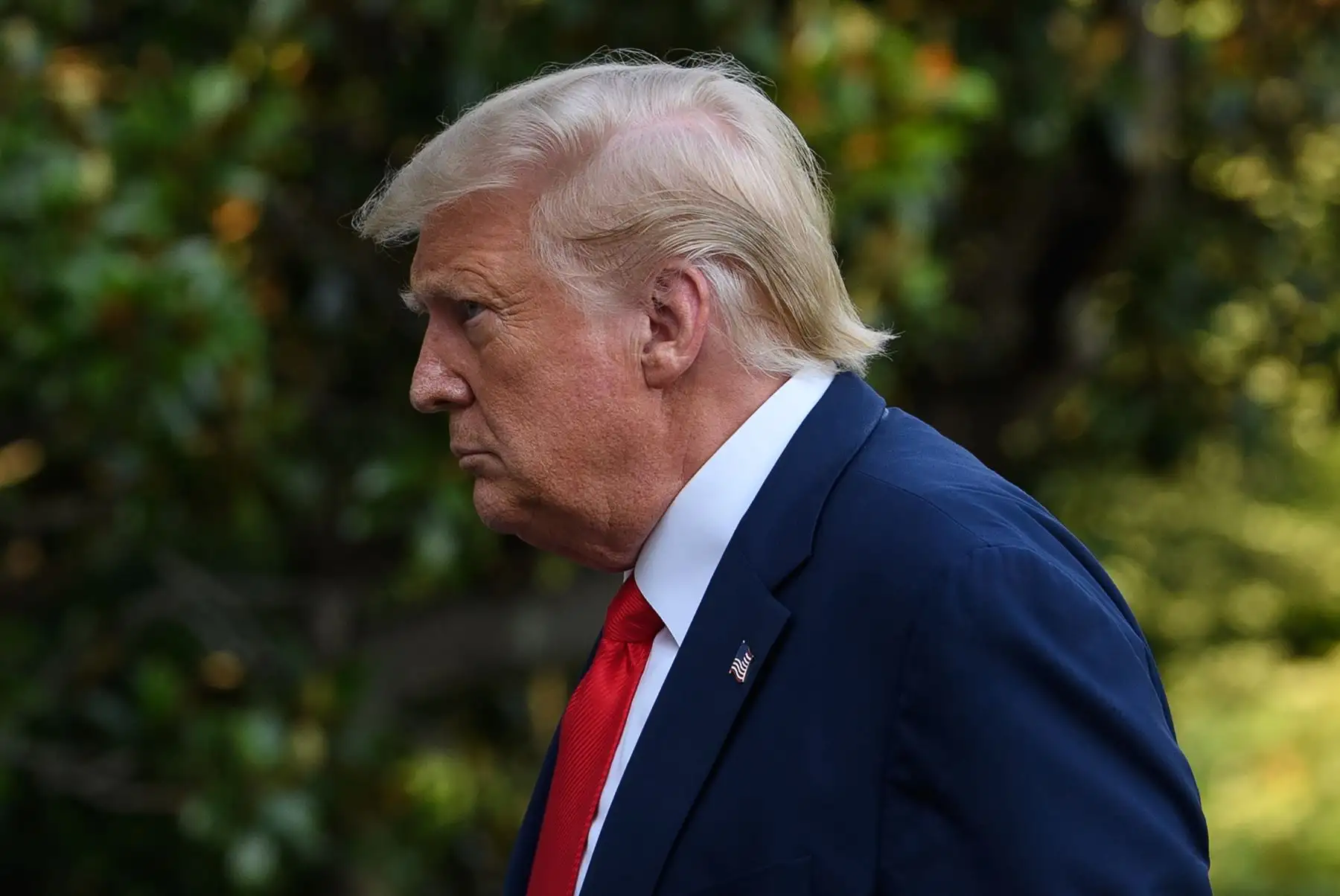 Presidente de los EE. UU., Donald Trump, informó que no asistirá a la toma de mando de Joe Biden. Foto: AFP