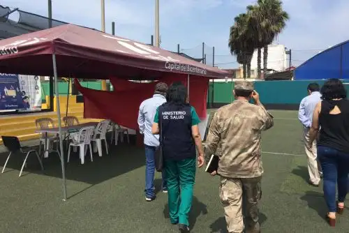 La Municipalidad de Pueblo Libre determinó que el Complejo Deportivo Torre Tagle, ubicado en la cuadra 2 de la calle José Ugarteche, sea designado como local para el Centro de Vacunación contra el Covid-19. ANDINA/Municipalidad de Pueblo Libre