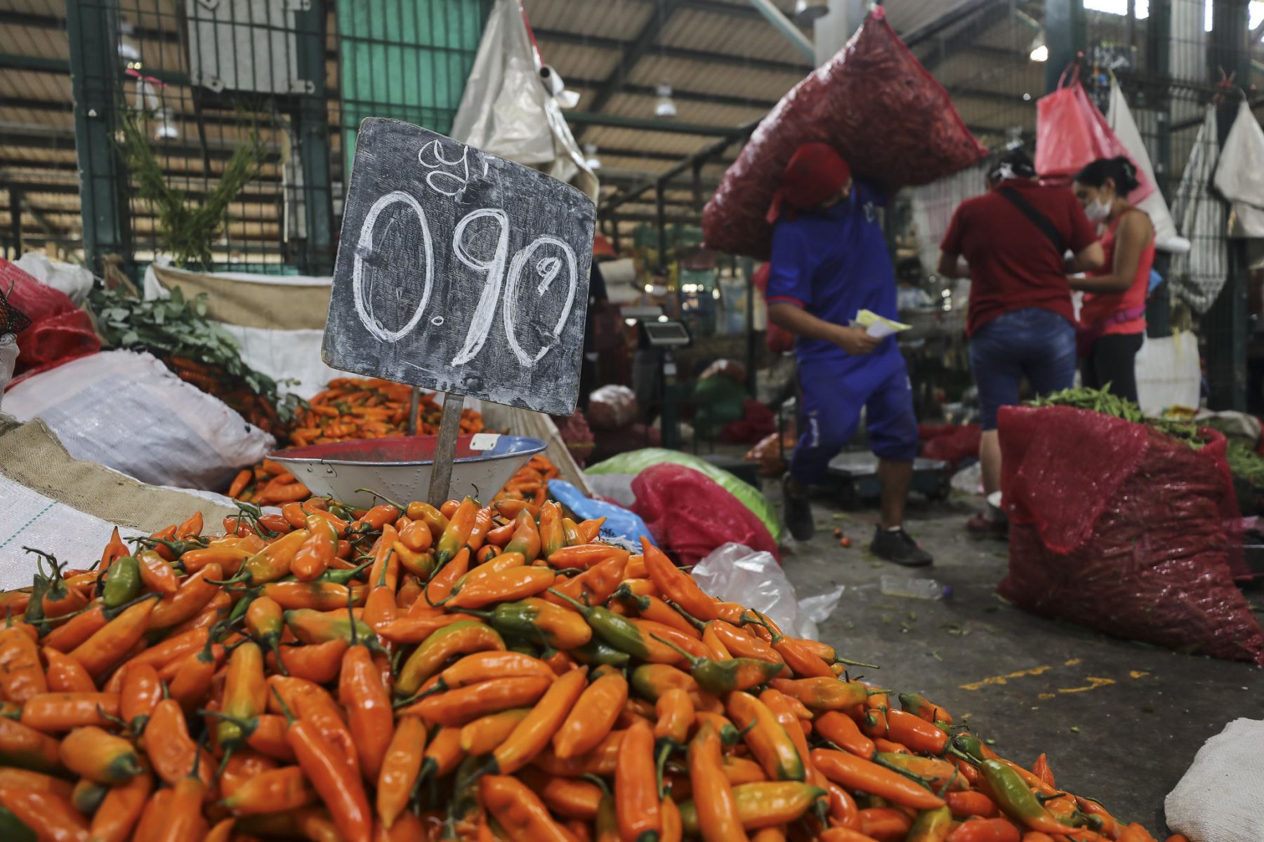 Gran Mercado Mayorista: más de 7 millones de personas adquirieron alimentos en el 2020. Foto: ANDINA/Difusión.