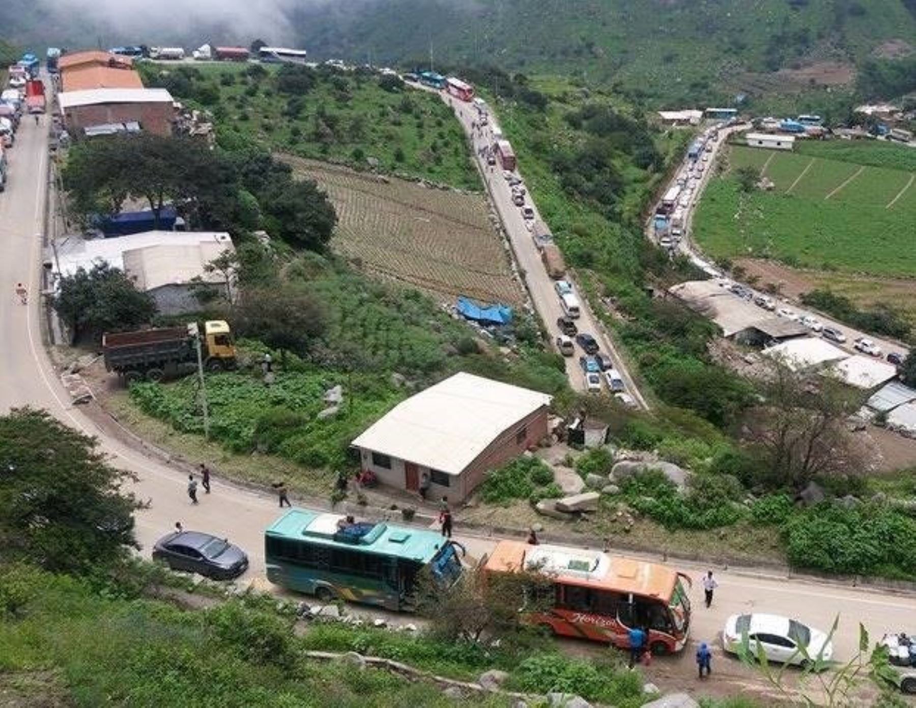 El MTC anunció el inicio de la obra de asfaltado de la carretera Santiago de Chuco-Mollepata-Pallasca, región La Libertad. ANDINA/Difusión