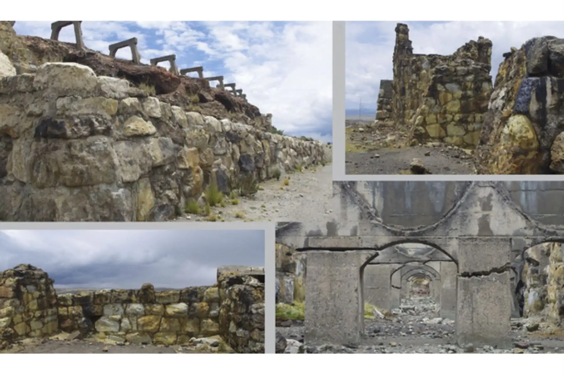 Ministerio de Cultura declara Patrimonio Cultural de la Nación a los vestigios de la Antigua Fundición Tinyahuarco en Pasco. Foto: Mincul