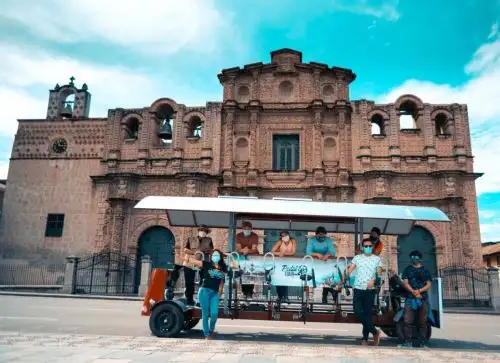Conoce Pedal Tour, el innovador proyecto ecológico de Cajamarca. ganador del concurso Turismo Emprende, que impulsan dos mujeres emprendedoras egresadas de la carrera de Turismo de la Universidad Nacional de Cajamarca. Foto: Eduard Lozano.