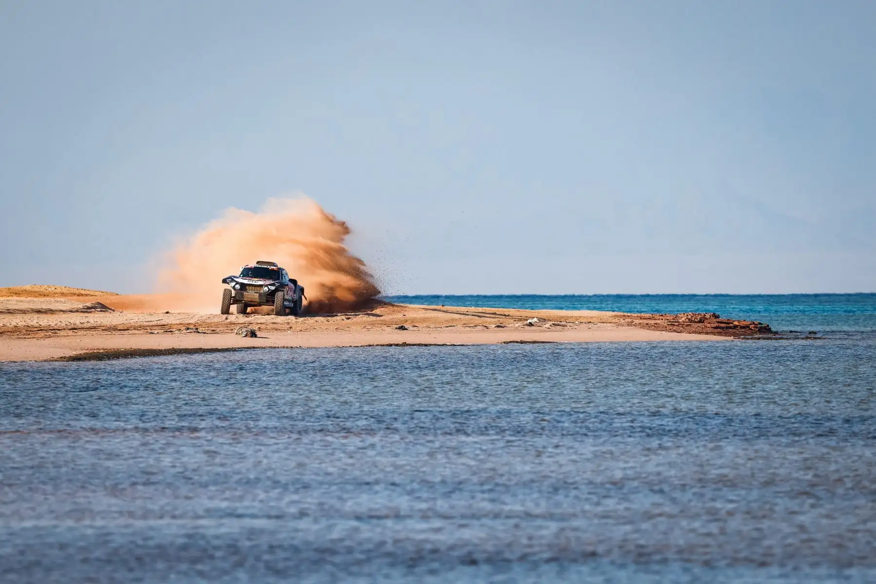 Las mejores imágenes de lo que se vive en la Etapa 9 del Dakar 2021. Foto: AFP
