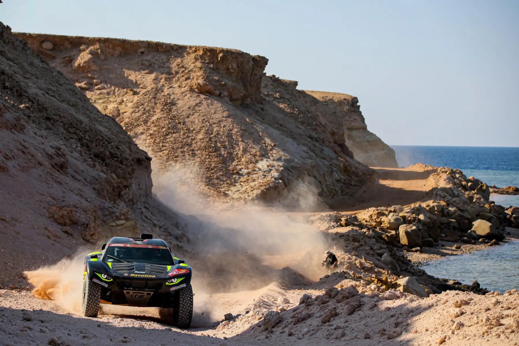 Las mejores imágenes de lo que se vive en la Etapa 9 del Dakar 2021. Foto: AFP