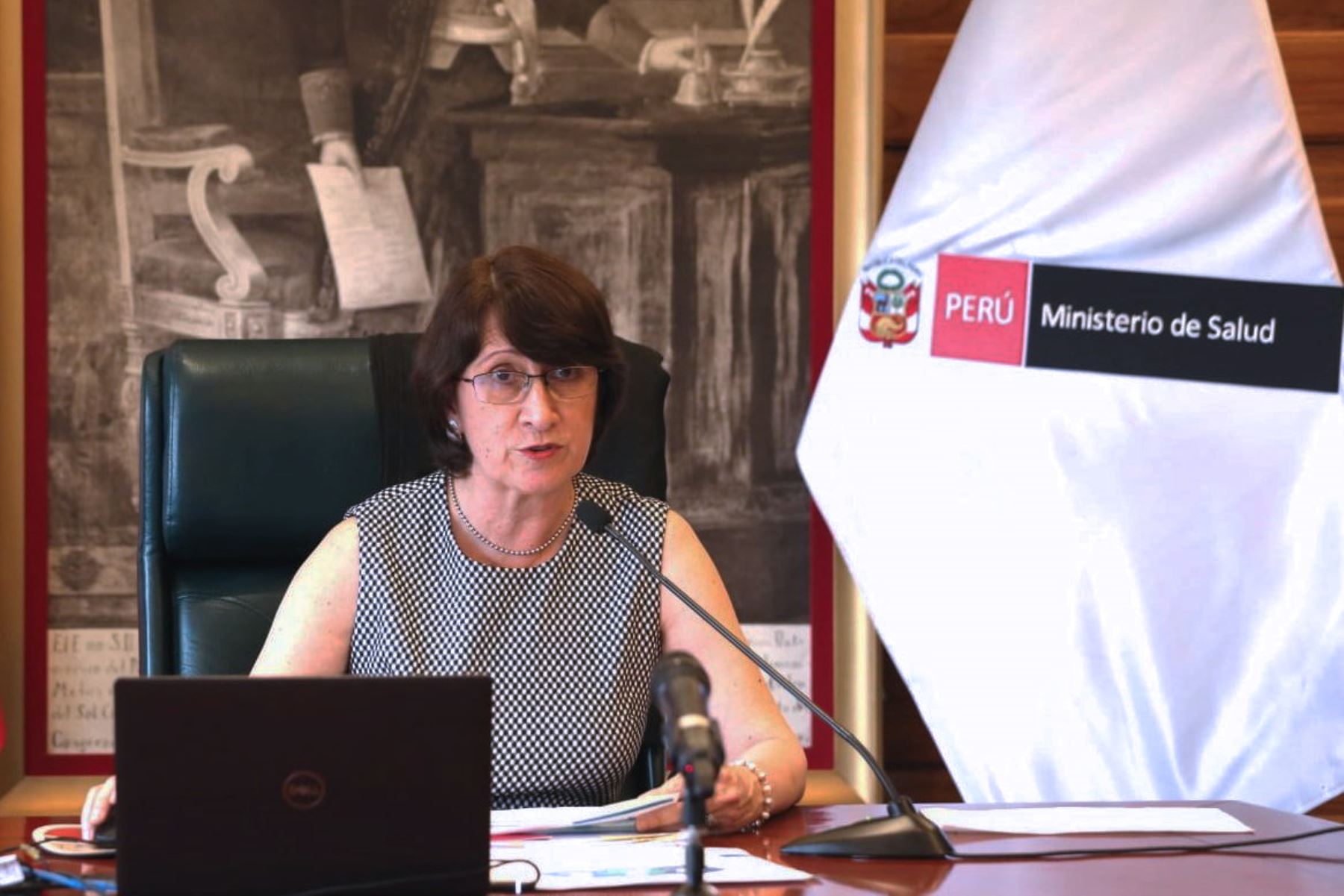 Ministra de Salud Pilar Mazzetti participo en el Cade Ejecutivos. Foto: ANDINA/ Minsa