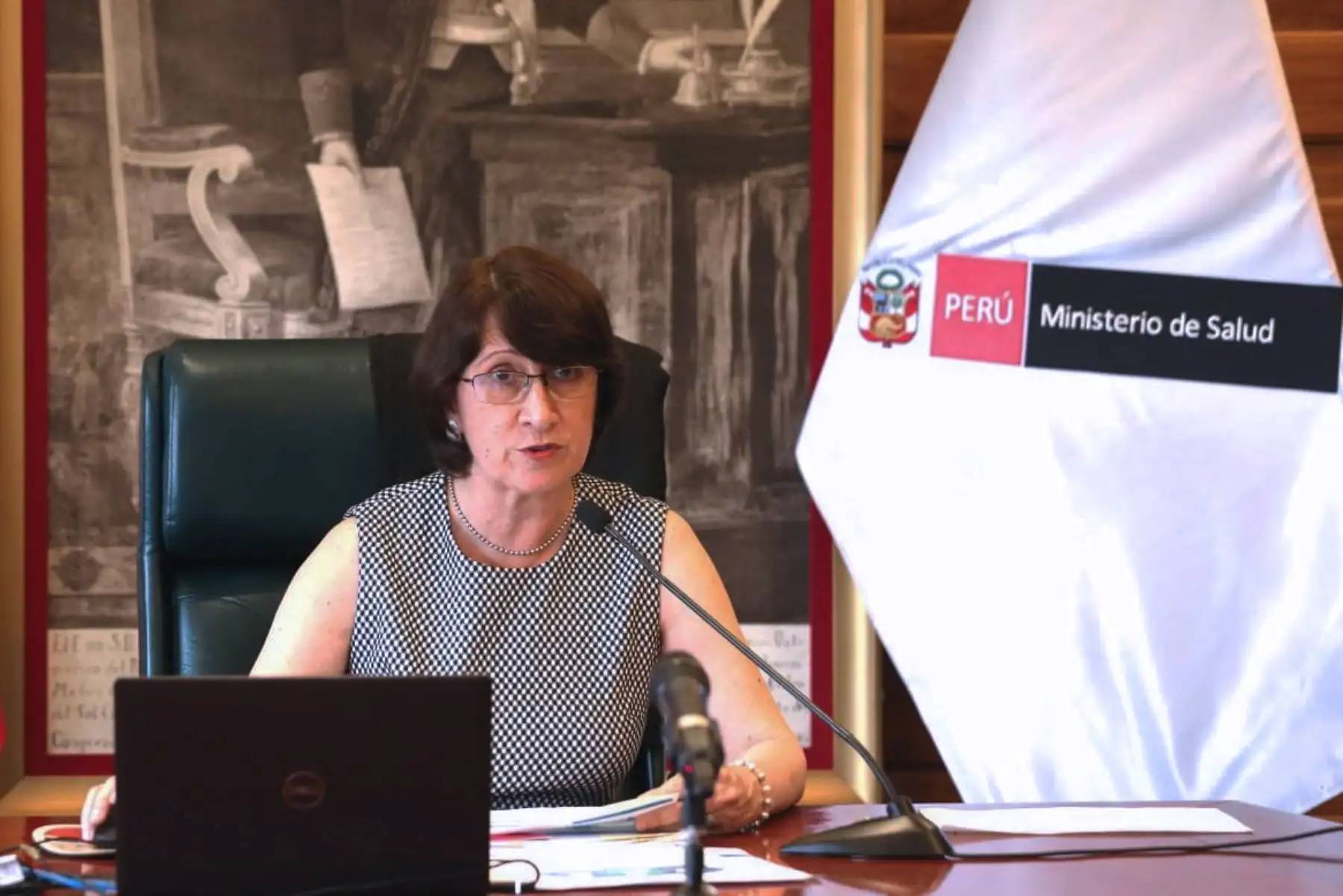 Ministra de Salud Pilar Mazzetti participo en el Cade Ejecutivos. Foto: ANDINA/ Minsa