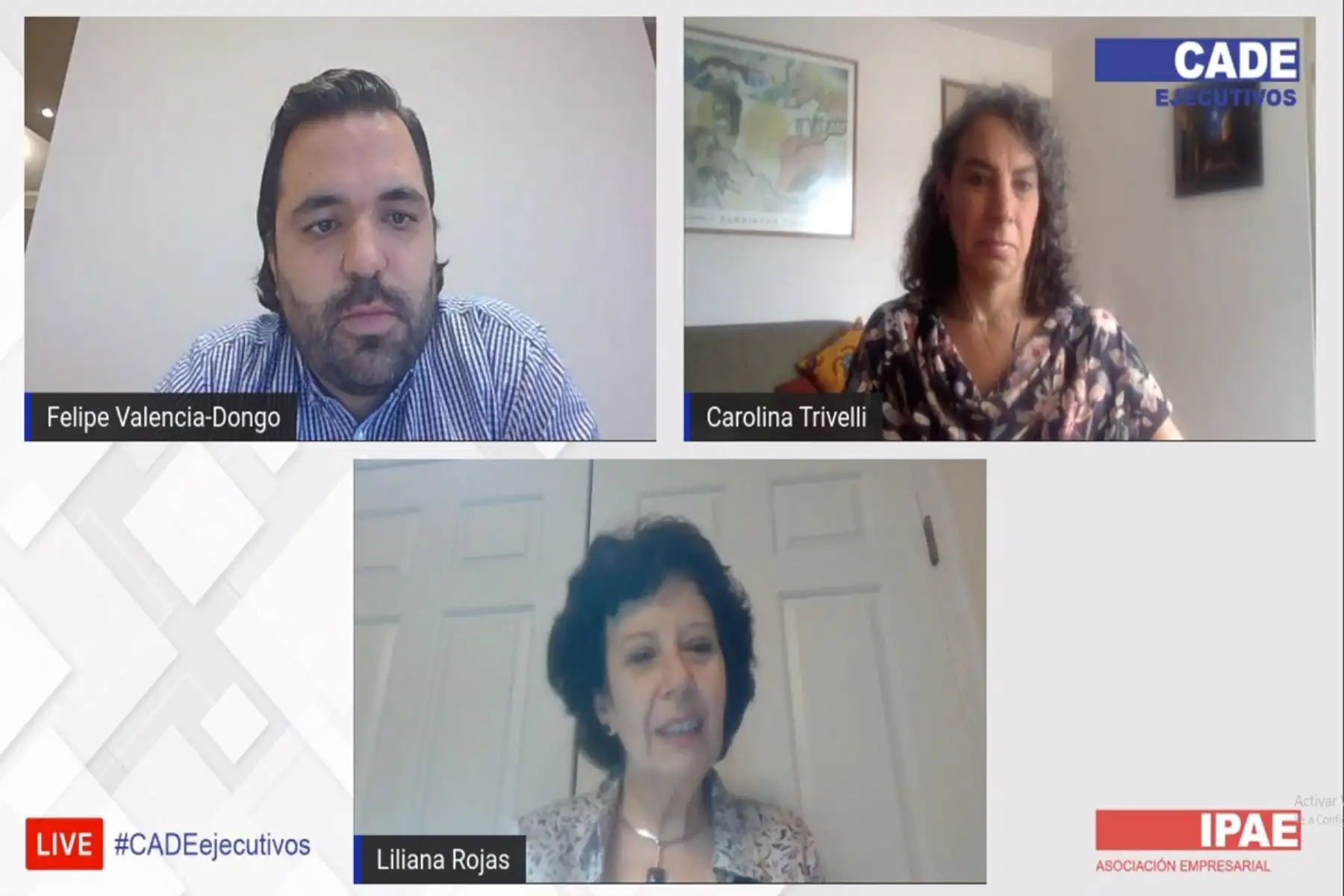 Expertos participaron en la sesión “Enfrentando los retos sociales y la reactivación económica”