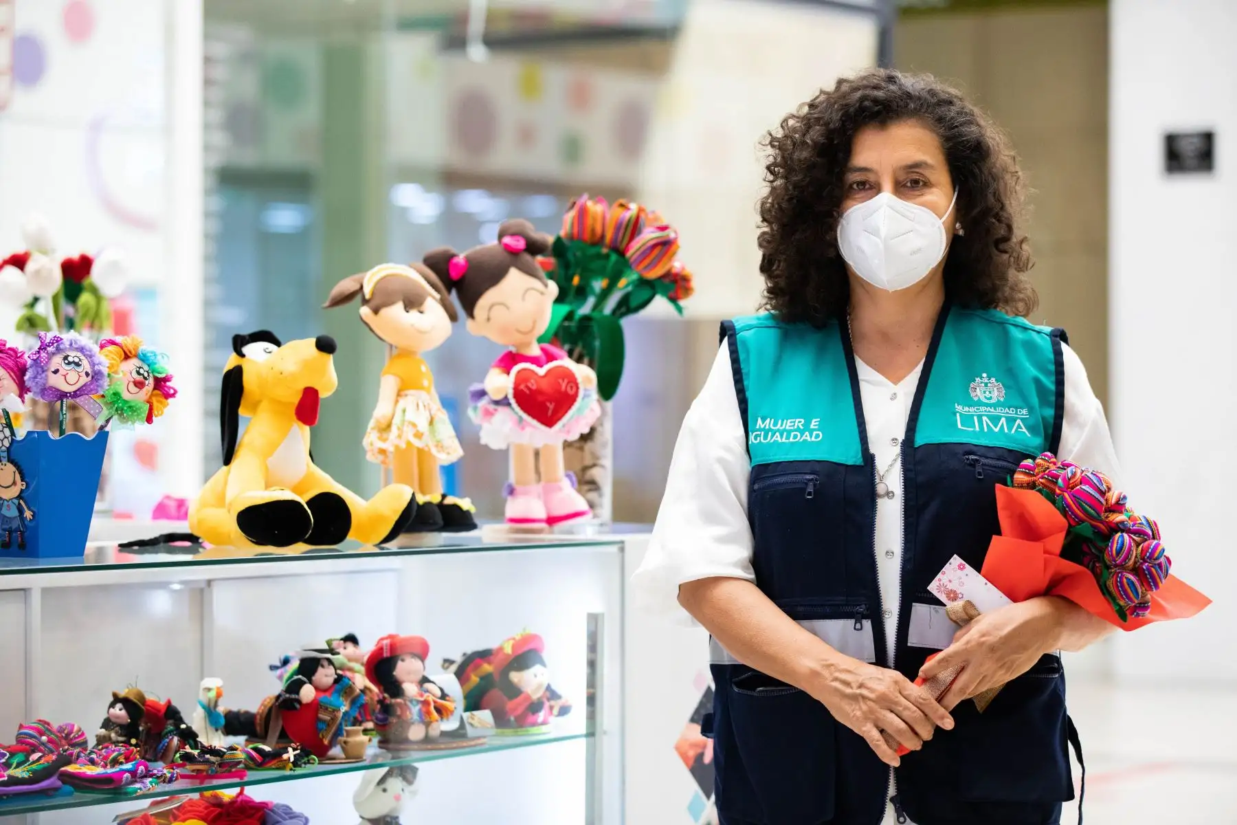 La Municipalidad Metropolitana de Lima inauguró el módulo “Mujer emprende”, en el Jockey Plaza que tiene como objetivo beneficiar a mujeres de diferentes distritos de la ciudad, generando oportunidades de negocio para mejorar su calidad de vida y promover su independencia económica. Foto: MML