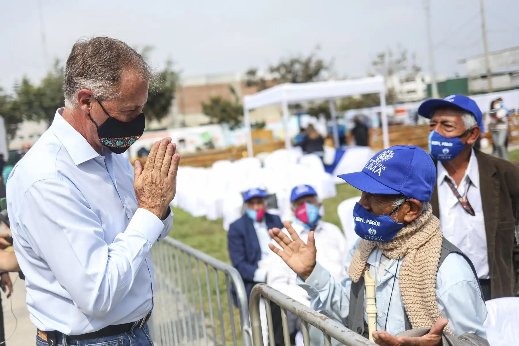 El alcalde de Lima, Jorge Miñoz, presentó las obras viales que entregará este 2021, y el balance de sus gestión 2020, por el 486 aniversario de Lima. ANDINA/Municipalidad de Lima