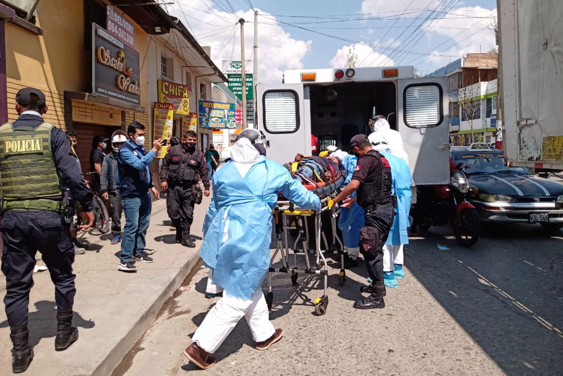 Desde que comenzó la pandemia del covid-19, la región Junín acumula un total de 1,589 decesos. Foto: ANDINA/Cortesía Pedro Tinoco