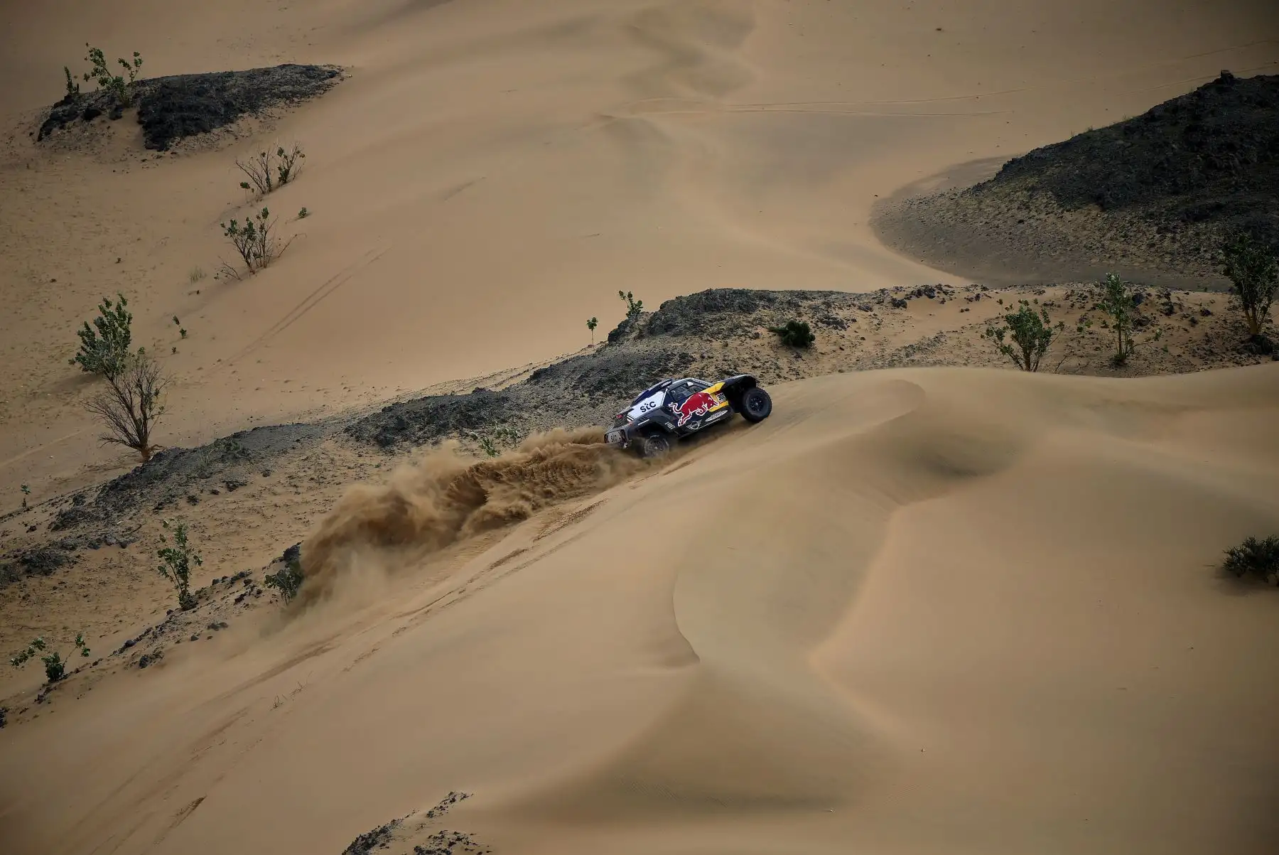 Las mejores imágenes de la etapa 11 del Dakar 2021 Foto: AFP