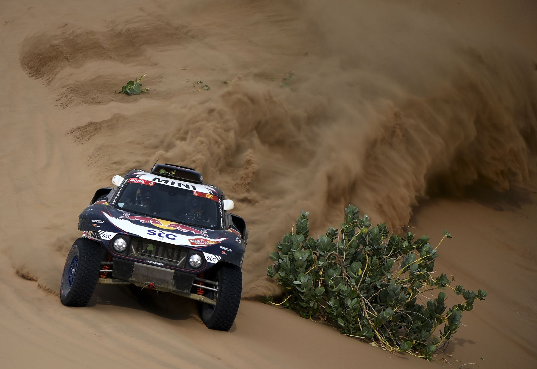 Las mejores imágenes de la etapa 11 del Dakar 2021. Foto: AFP