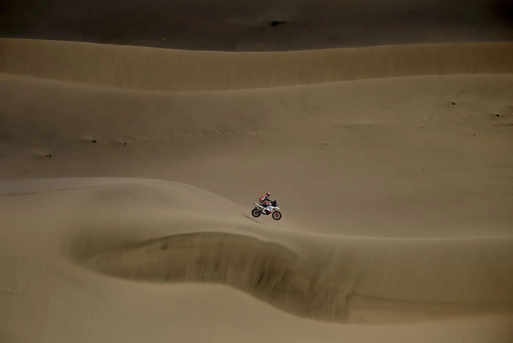 Las mejores imágenes de la etapa 11 del Dakar 2021. Foto: AFP