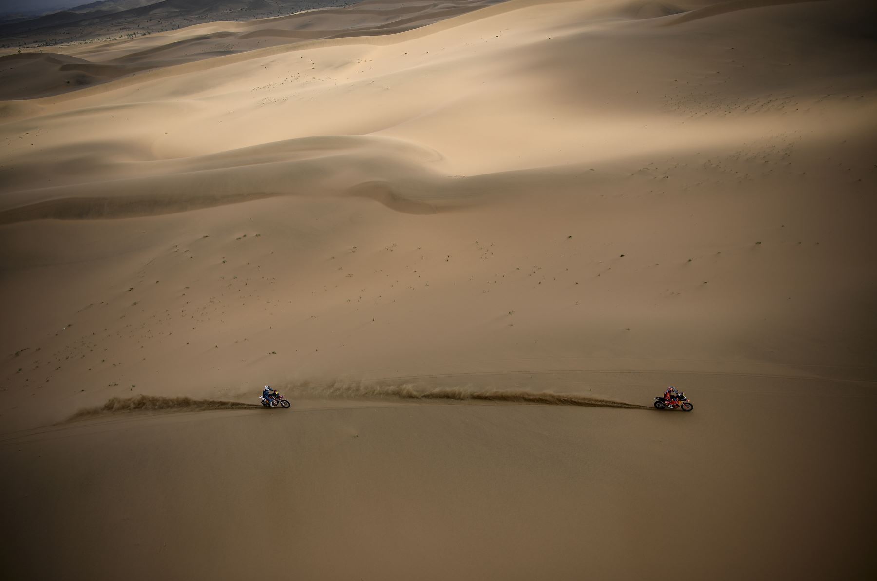 Las mejores imágenes de la etapa 11 del Dakar 2021. Foto: AFP