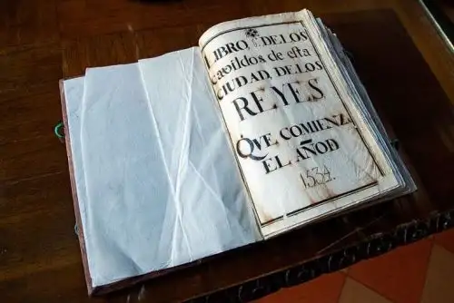 El Acta de fundación de Lima: 489 años de historia Foto: Archivo Municipalidad de Lima
