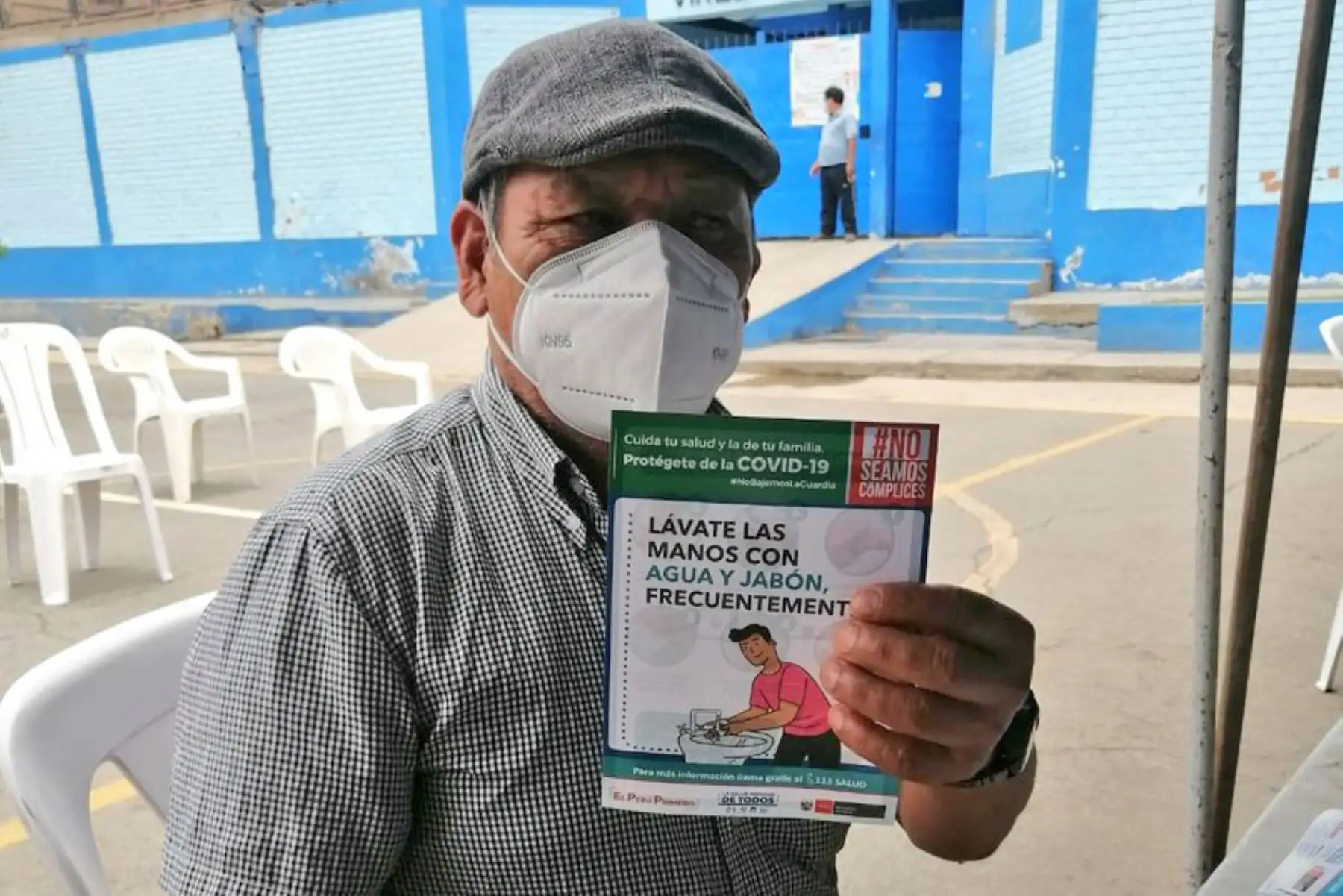 Más de 300 personas fueron evaluadas con pruebas moleculares de diagnóstico Covid-19, en el Centro Rápido de Atención Temporal, instalado por el Minsa en la losa deportiva La Pampita. Foto: ANDINA/ MINSA