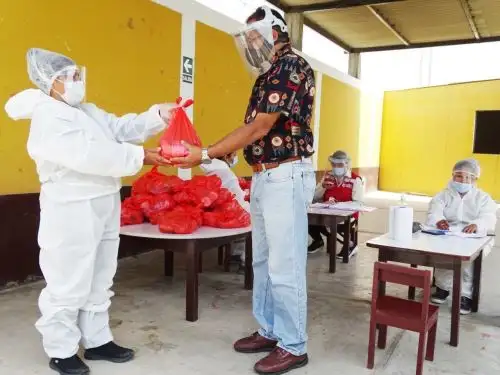 La Libertad conforma al 100 % los Comités de Alimentación Escolar que distribuirán los alimentos que entrega el programa Qali Warma. ANDINA/Difusión