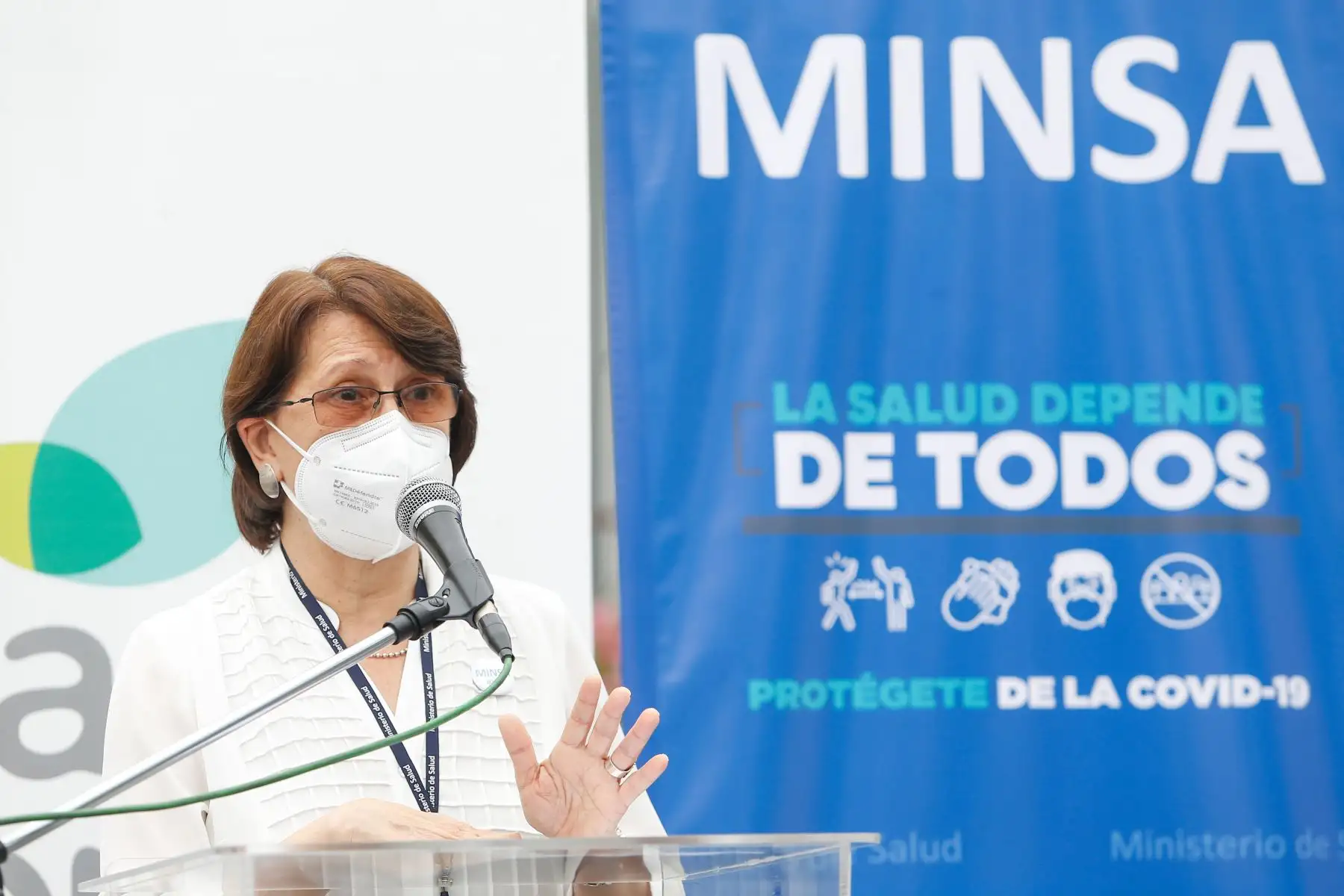 Ministra de Salud, Pilar Mazzetti Soler. ANDINA/Difusión