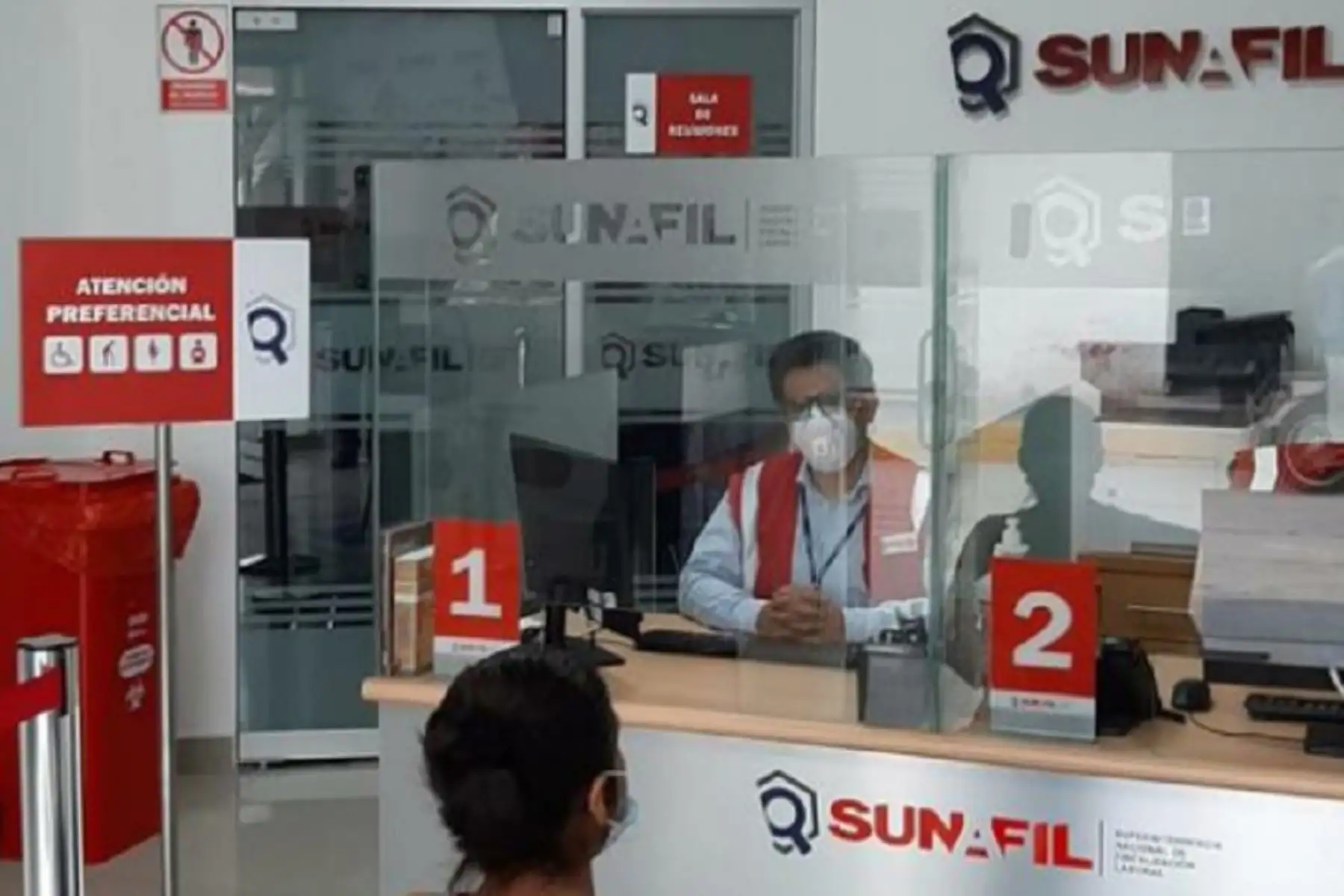los trabajadores agrarios no necesitan desplazarse hasta la intendencia de Lambayeque para realizar trámites presenciales, sino pueden hacerlo en la Plataforma de Inspección del Trabajo de Olmos. Foto: Sunafil