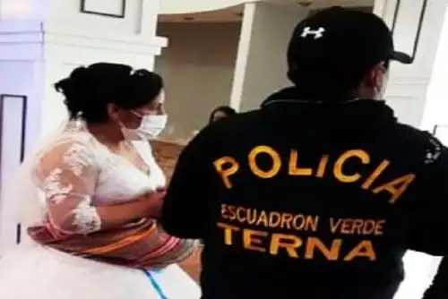 Huancayo: intervienen a 63 personas que asistían a matrimonio evangélico