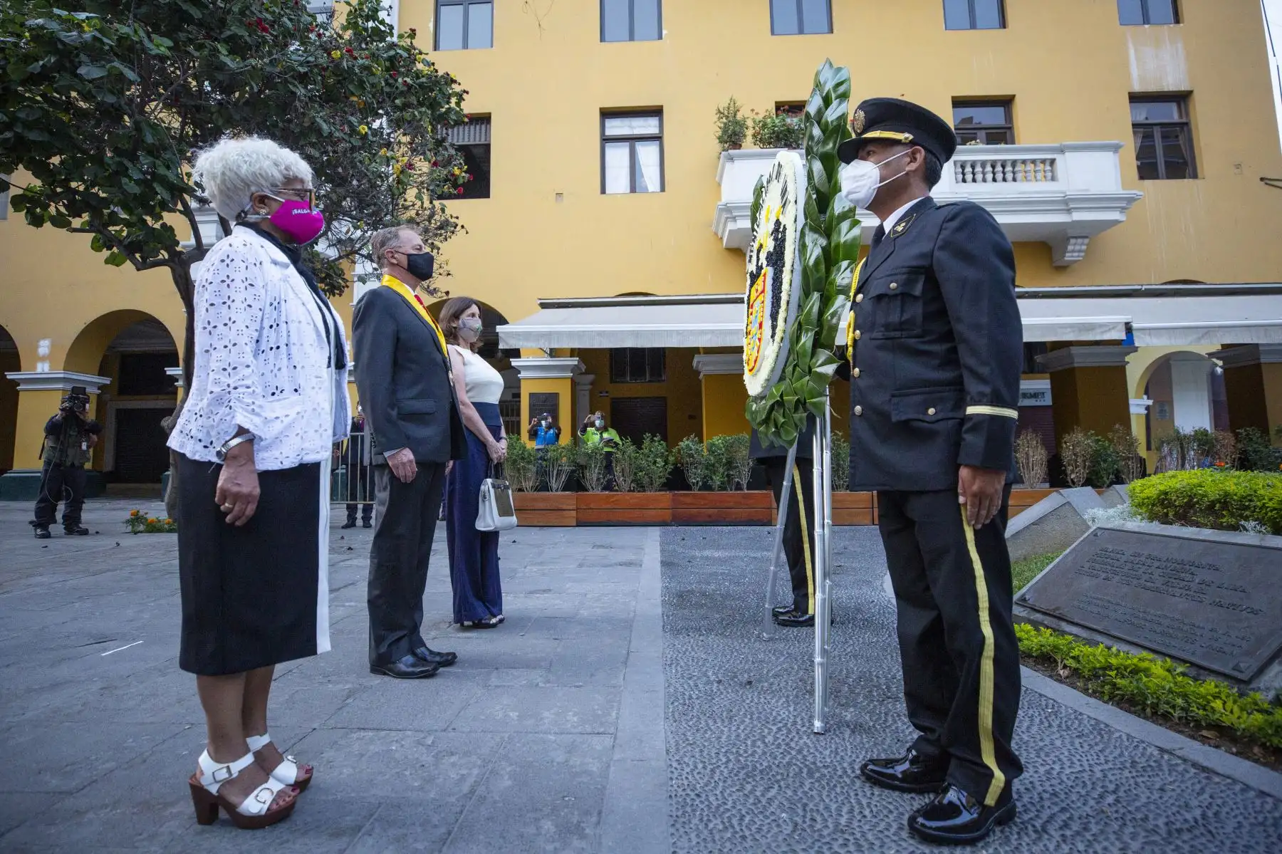 Se inician celebraciones por el 486 aniversario de Lima, Alcalde Jorge Muñoz encabezó ceremonia que incluyó homenaje al último cacique inca Taulichusco.
Foto: ANDINA/Difusión