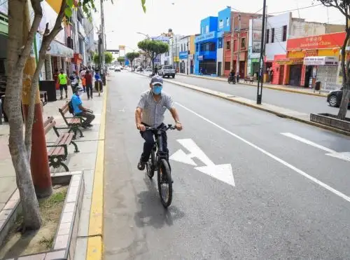 Municipalidad del Santa invertirá más de S/ 1.3 millones para implementar 27 kilómetros de ciclovía en la ciudad de Chimbote, en Áncash. ANDINA/Difusión