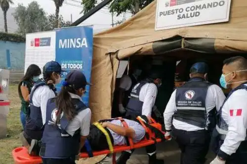 Con el Plan de Contingencia frente a los efectos de las lluvias Intensas, Inundaciones y Movimientos en masa, 2020 – 2021, se tienen las herramientas necesarias para dar una respuesta rápida a cualquier problema que se suscite por la crecida del río Rímac. ANDINA/Minsa