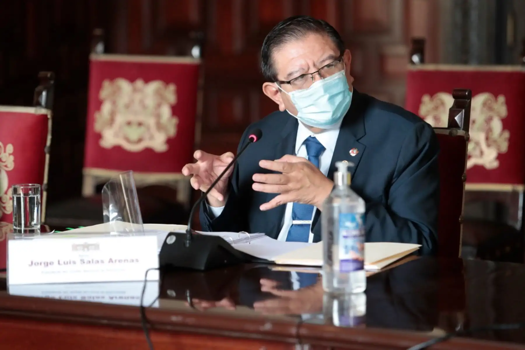 Jorge Salas pidió al CAL designar a su representante en el JNE. Foto: internet/medios.