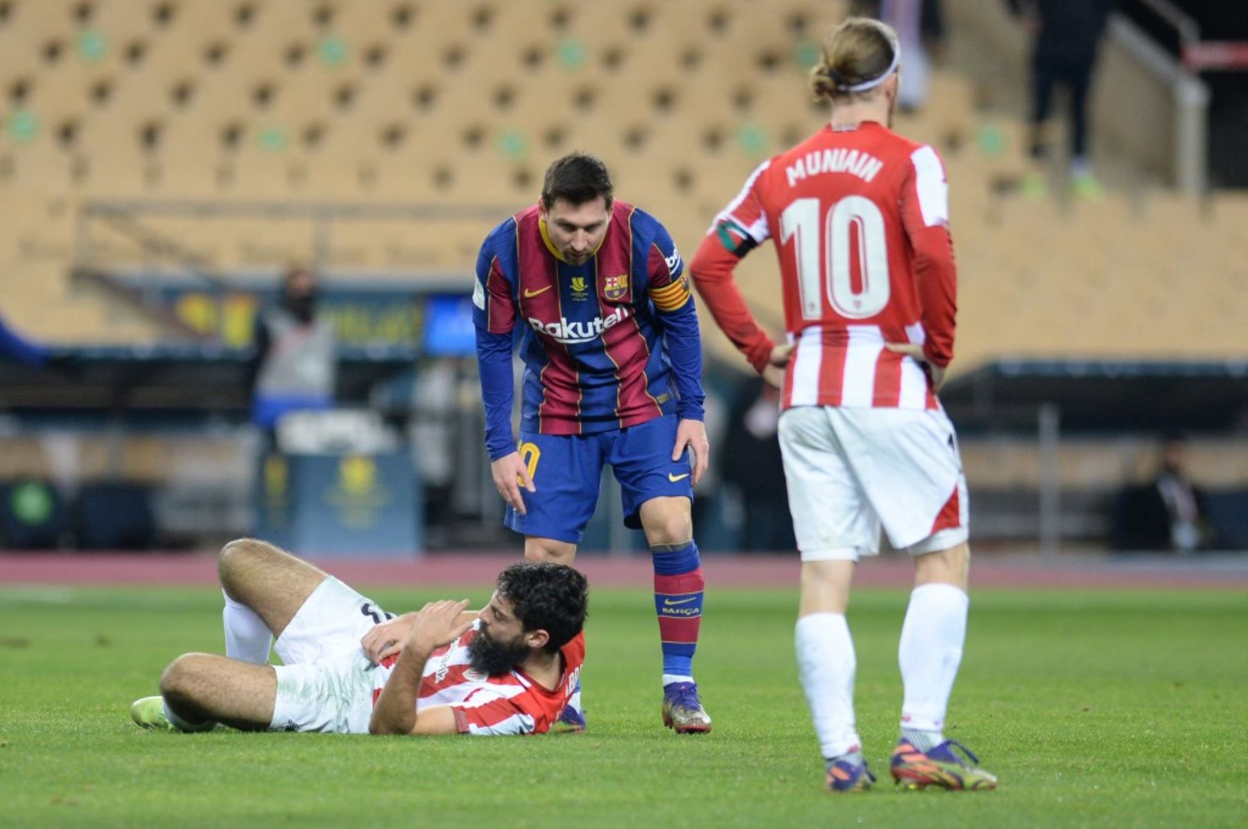 Lionel Messi estará ausente en dos partidos del Barcelona.