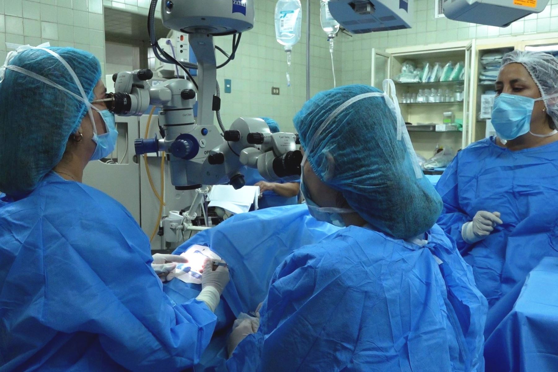 15 bebés prematuros recuperaron la visión tras exitosas cirugías. Foto: ANDINA/Difusión.