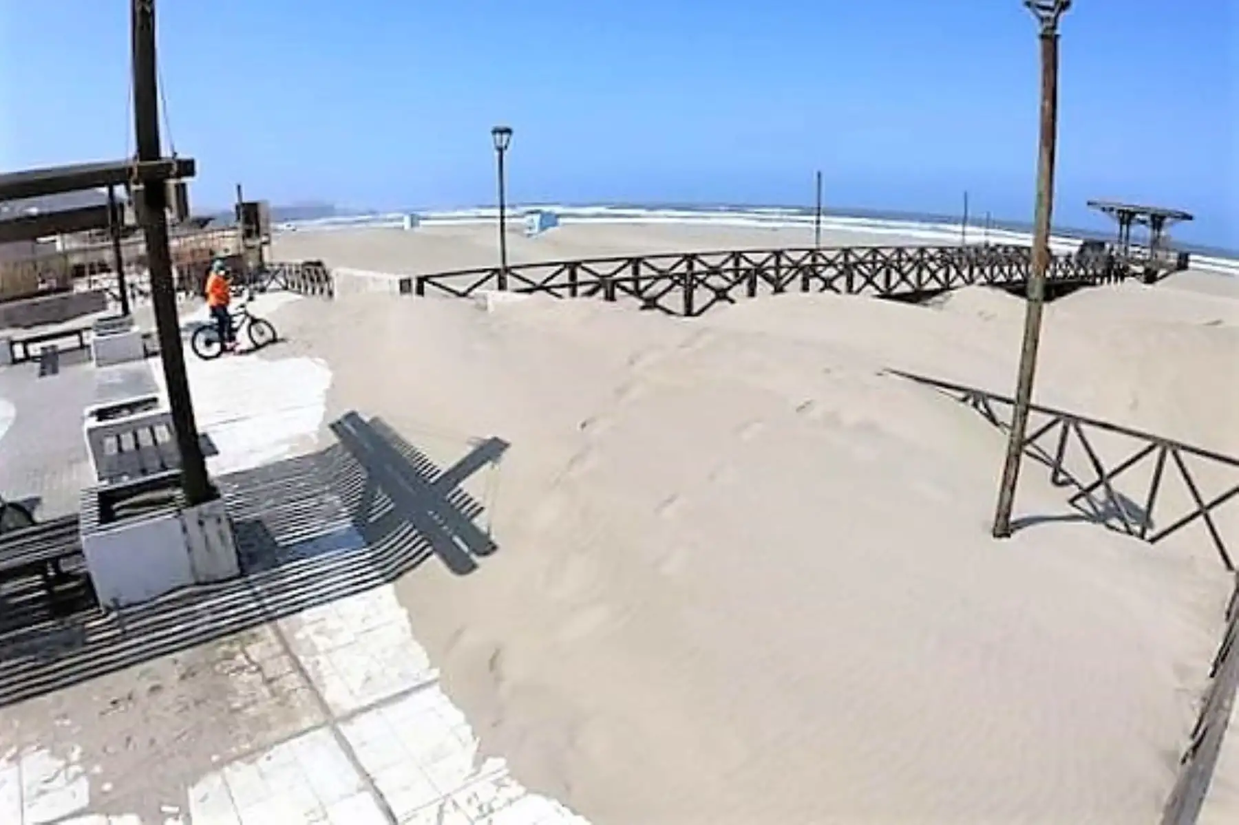 Malecón turístico de Eten Puerto, en la región Lambayeque.
