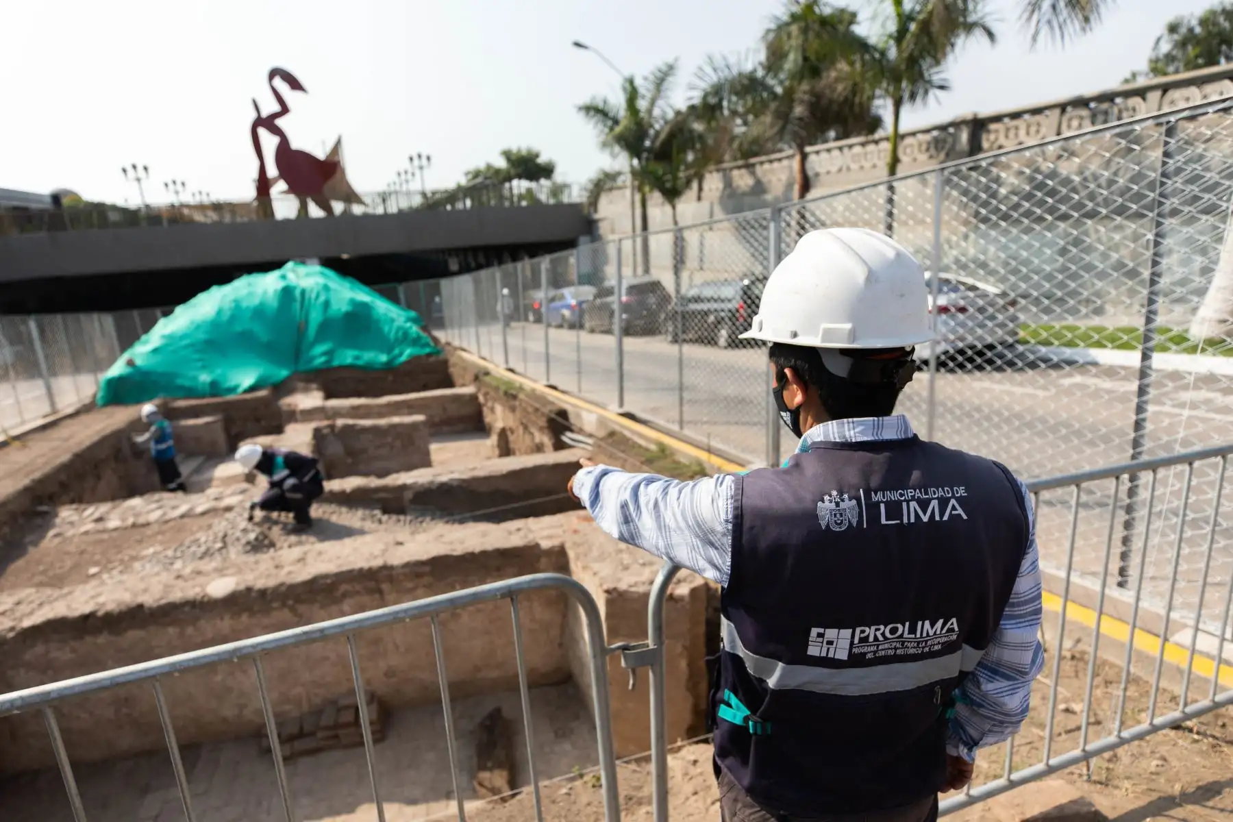 En el marco de los estudios preliminares del Proyecto de Recuperación del Entorno Paisajístico del Río Rímac, la Municipalidad de Lima halló los restos de lo que sería el molino de Aliaga, una antigua construcción ubicada debajo de la alameda Chabuca Granda y que representa a la Lima antigua. Foto: MML
