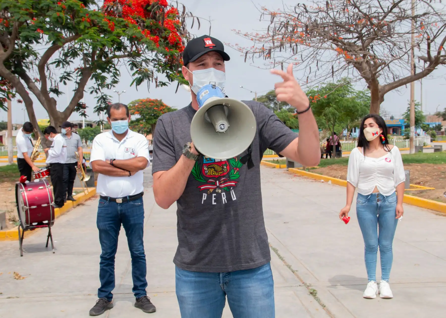Candidato presidencial de Victoria Nacional, George Forsyth.
