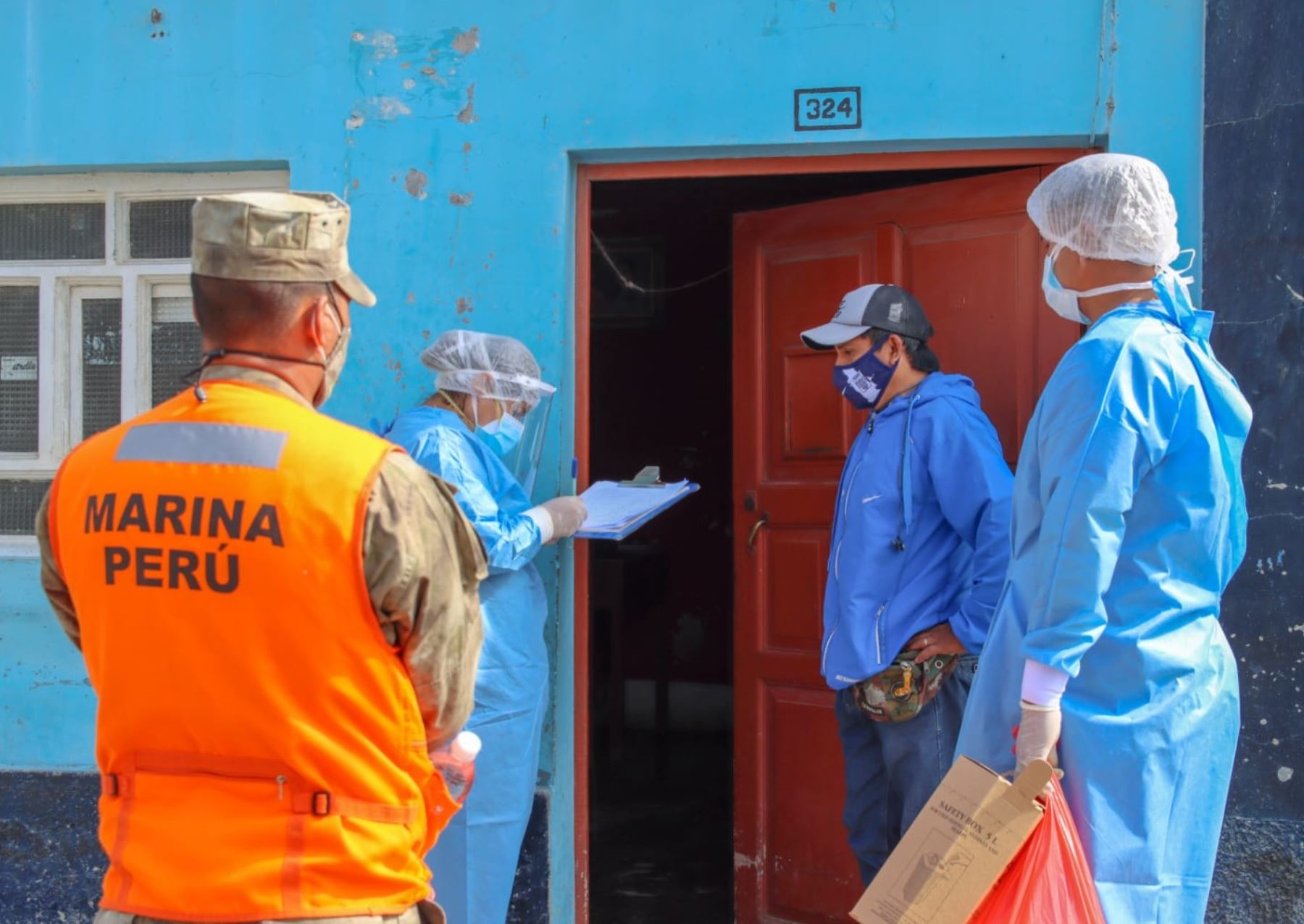 Equipos de la Operación Tayta intervienen 188 viviendas en zonas periféricas de la ciudad de Chimbote, región Áncash. ANDINA/Difusión