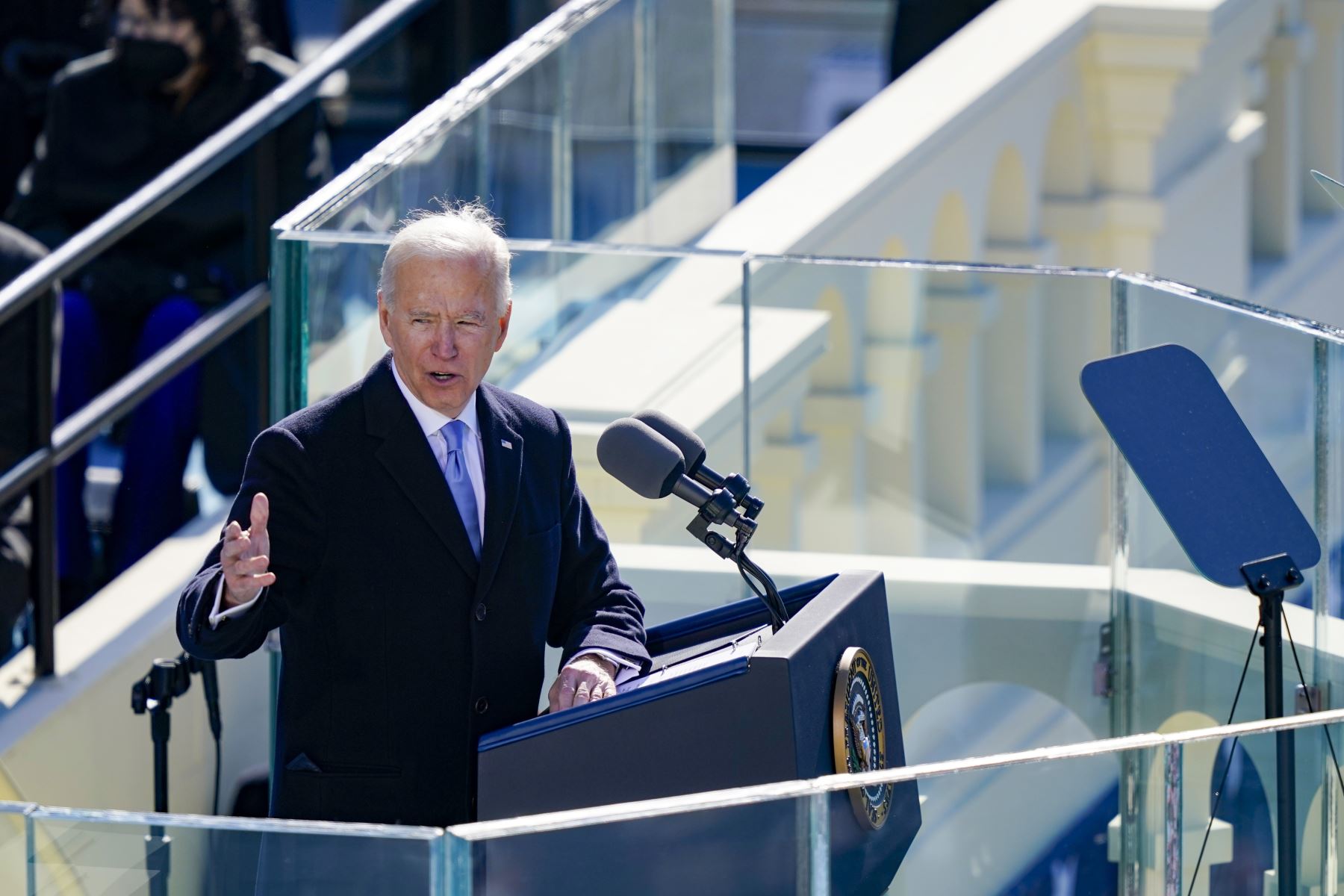 Joe Biden juró como el nuevo presidente de los Estados Unidos. Foto: AFP