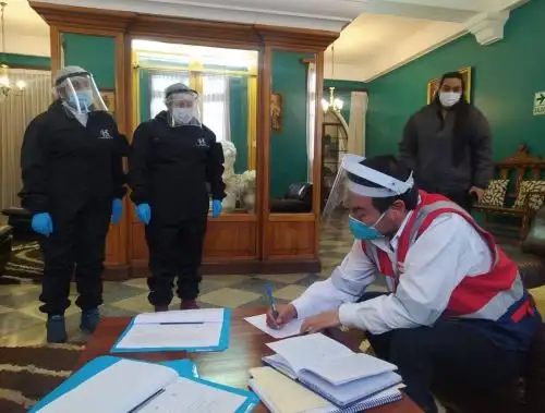 Sunafil y la Cámara de Comercio y Producción de Huancavelica instalan mesa de trabajo para adoptar medidas en favor de los trabajadores. ANDINA/Difusión