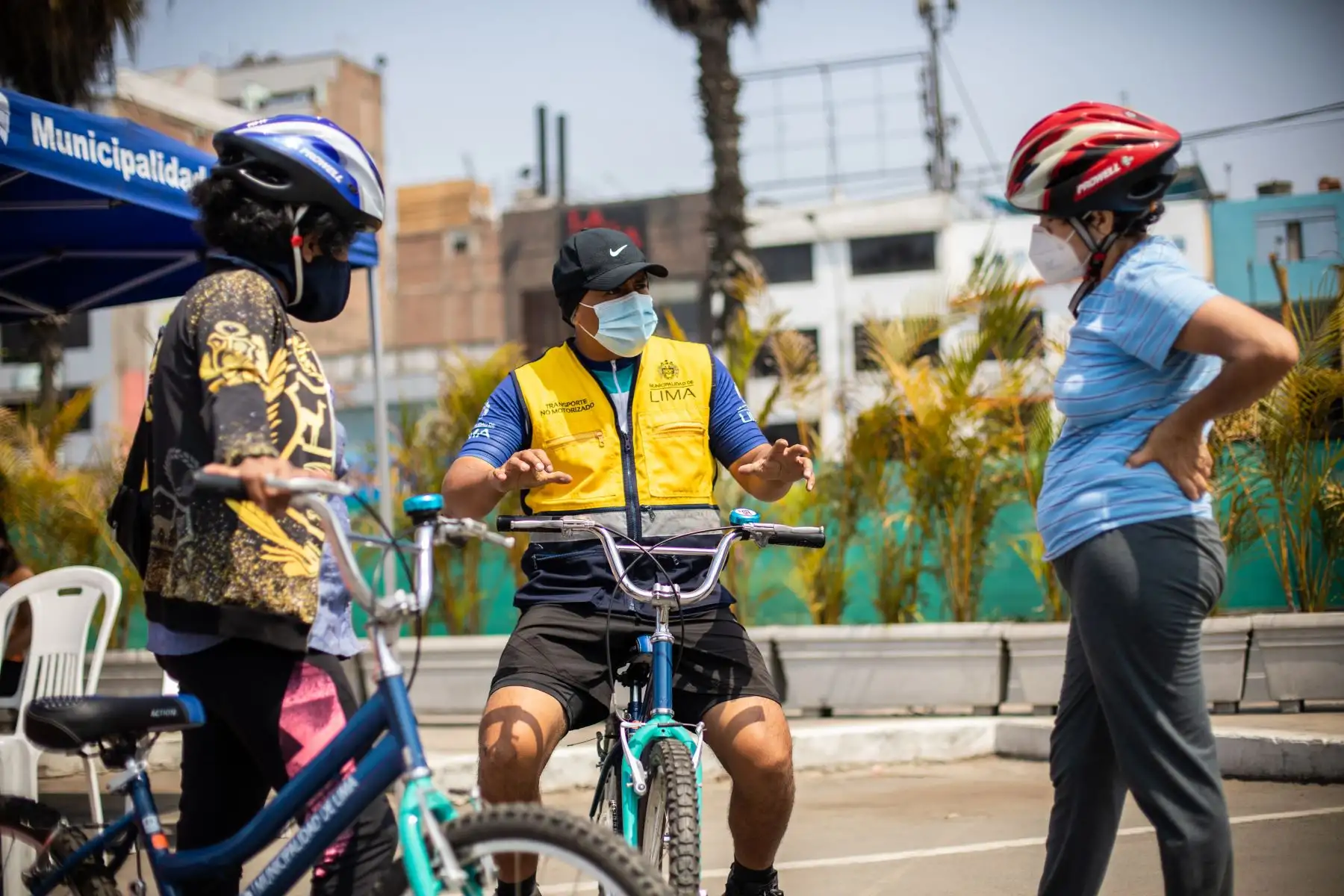 Municipalidad de Lima promueve la Escuela de ciclismo urbano, que en esta oportunidad llega a Los Olivos.
Foto: Municipalidad de Lima