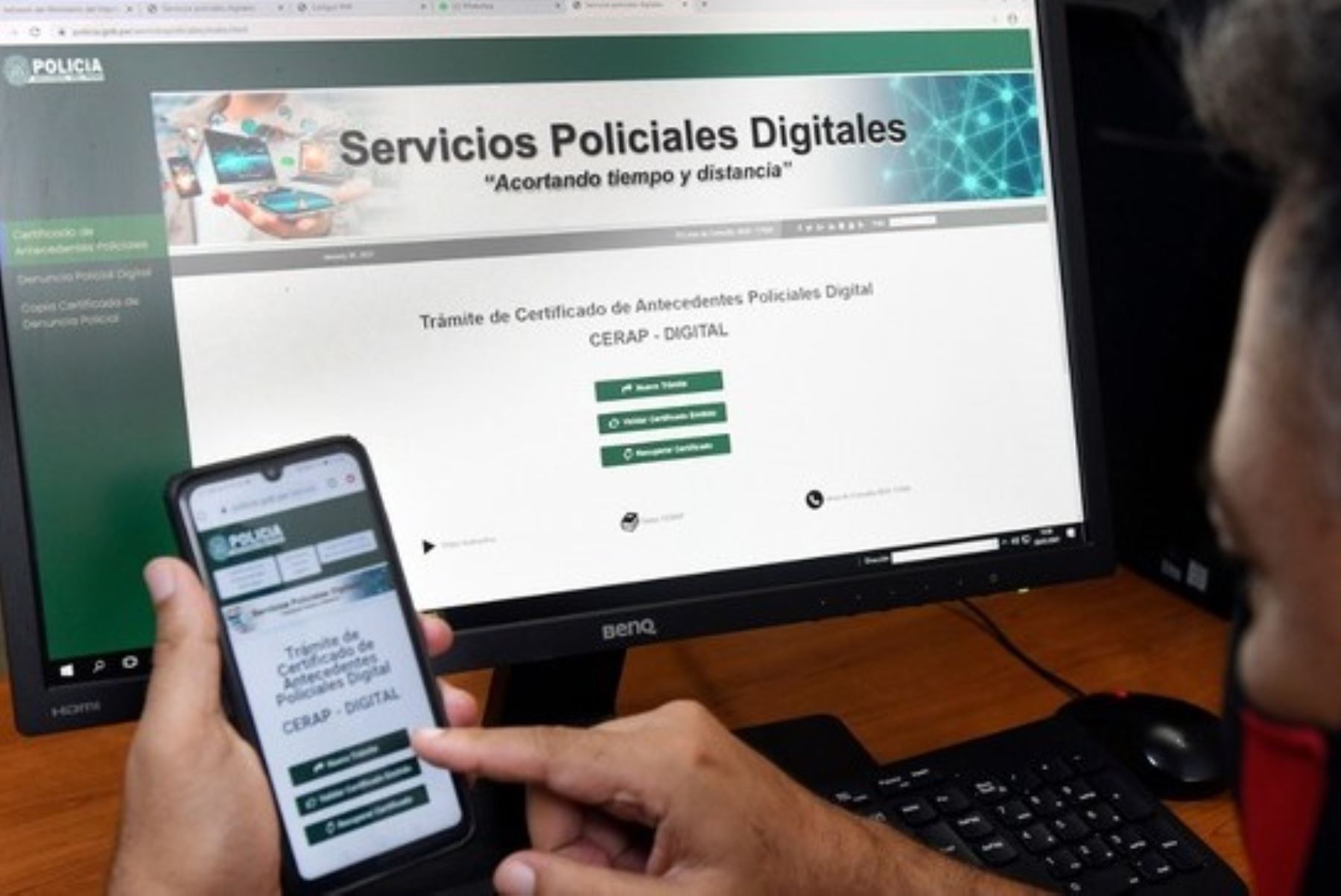 Conoce cómo obtener el Certificado de Antecedentes Policiales Digital. Foto: ANDINA/difusión.