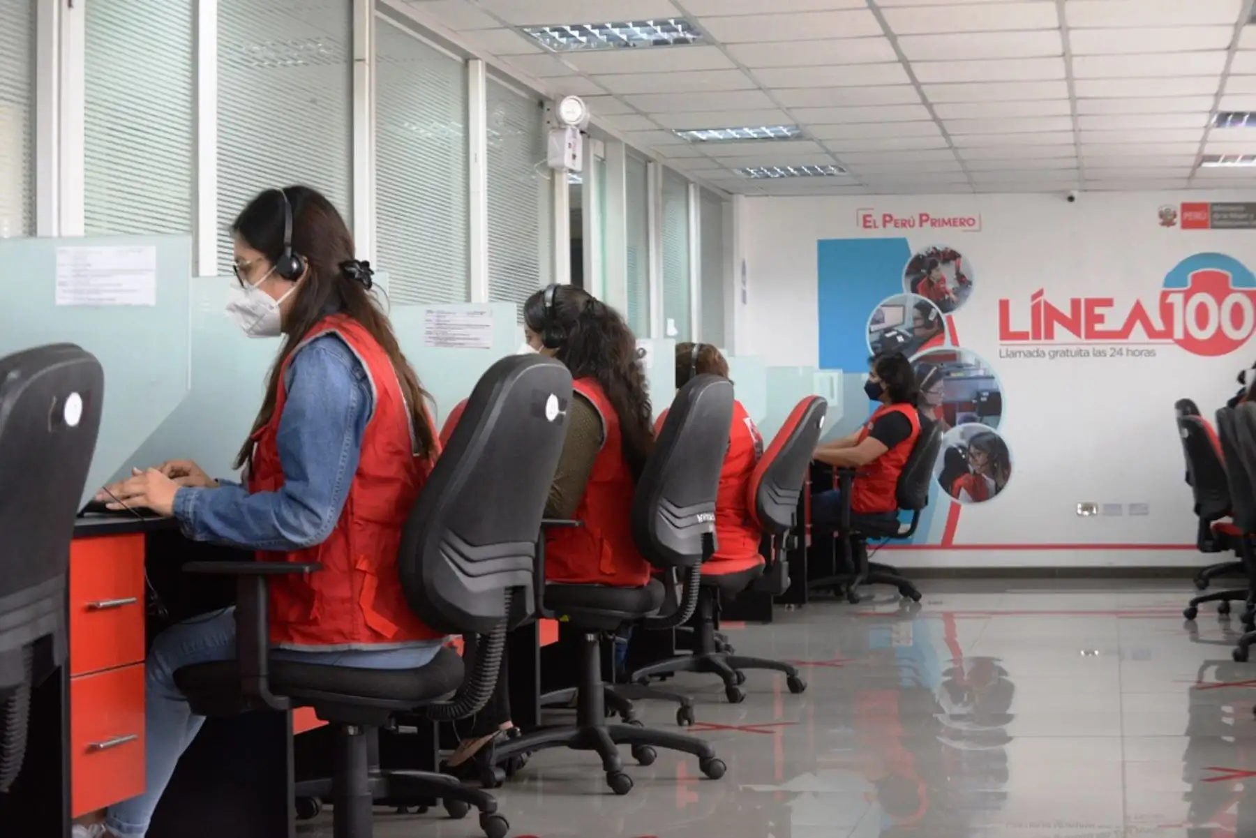 MIMP: llamadas a la Línea 100 se incrementaron en 97 % durante el 2020. Foto: ANDINA/Difusión.