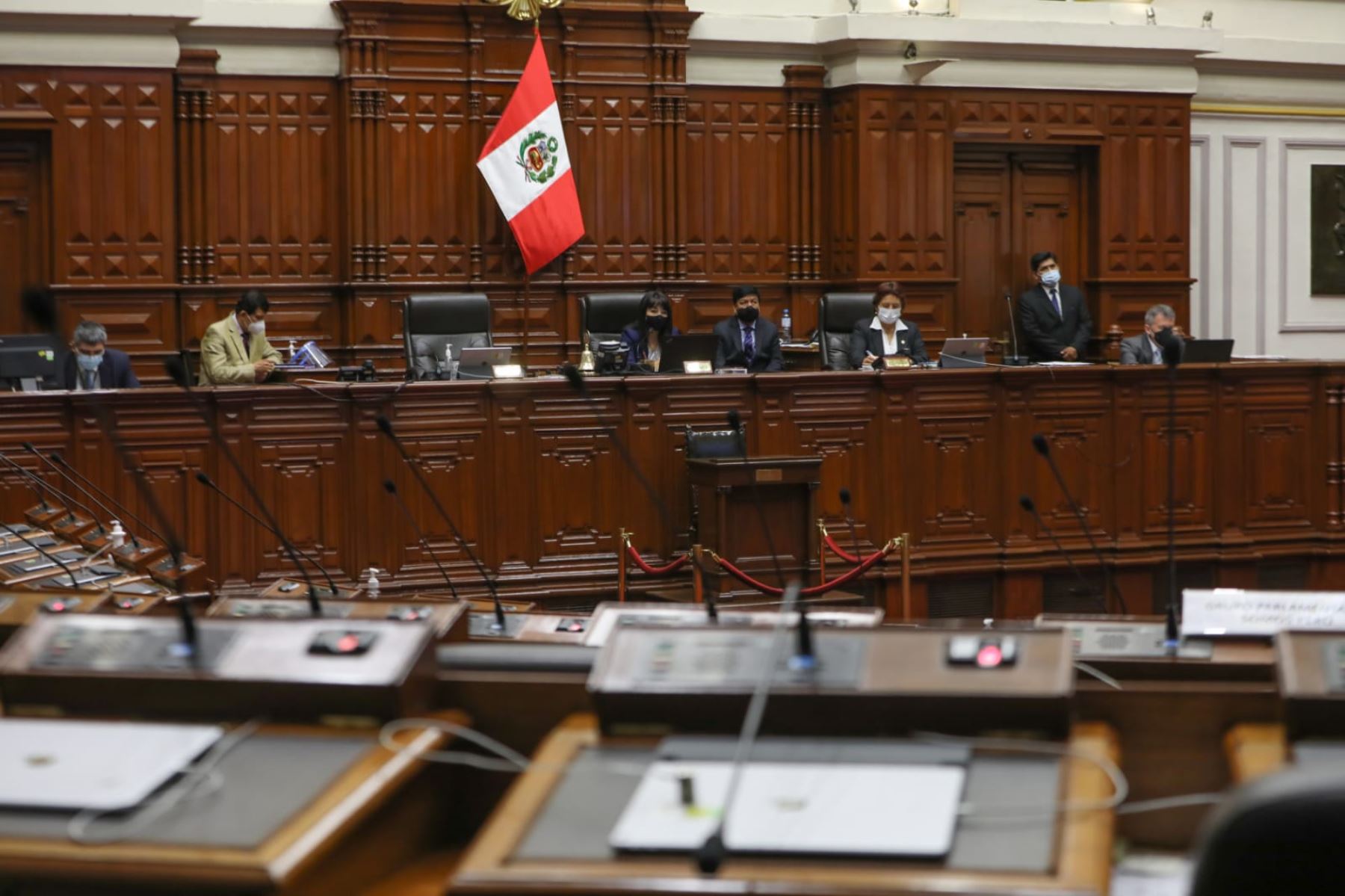 El pleno del Congreso tendrá una sesión virtual mañana. Foto: ANDINA/difusión.