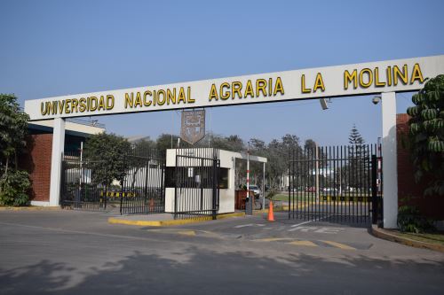 Entrada de la Universidad Nacional Agraria La Molina (UNALM). Foto:ANDINA/Difusión