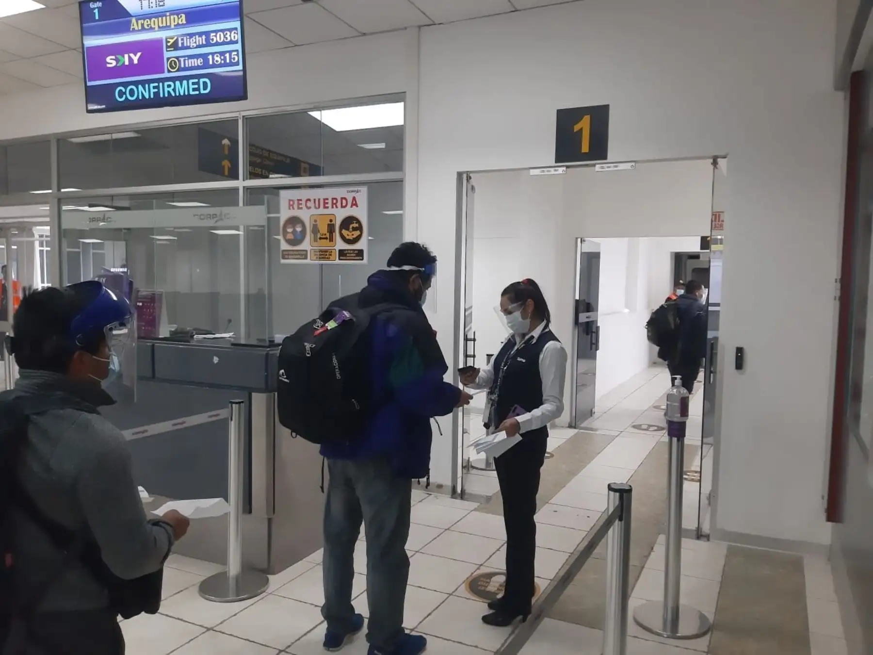 Aerolínea Sky reinicia sus vuelos interregionales en la ruta Cusco-Arequipa. ANDINA/Difusión
