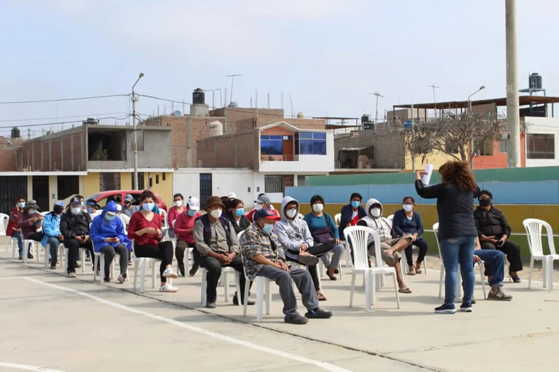 El Gobierno Regional de Ancash, decidió solicitar la ampliación del convenio con la Organización Panamericana de la Salud (OPS) y el Programa Mundial de Alimentos como aliado estratégico en la lucha contra la pandemia del covid 19.
Foto: Cortesía Gonzalo Horna