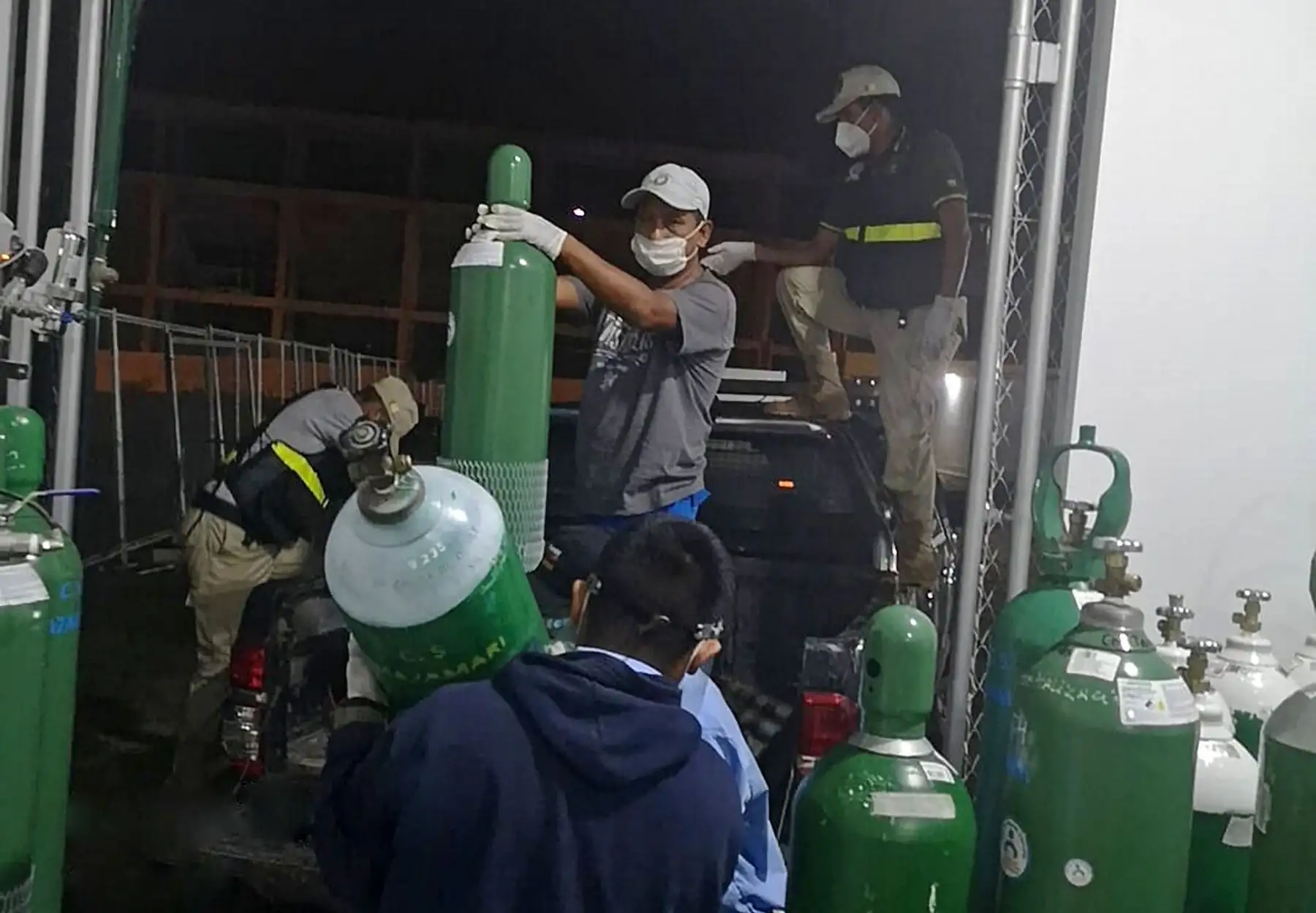 El Centro de Atención y Aislamiento Temporal de Pichanaqui, administrado por el Proyecto Especial Legado, se ha convertido en un soporte crucial en la lucha contra el covid-19 en la región Junín. Gracias a su planta de producción de oxígeno medicinal que abastece a los centros hospitalarios aledaños .Foto. ANDINA/ Legado Lima 2019. El Centro de Atención y Aislamiento Temporal de Pichanaqui, administrado por el Proyecto Especial Legado, se ha convertido en un soporte crucial en la lucha contra el covid-19 en la región Junín. Gracias a su planta de producción de oxígeno medicinal que abastece a los centros hospitalarios aledaños .Foto. ANDINA/ Legado Lima 2019.
