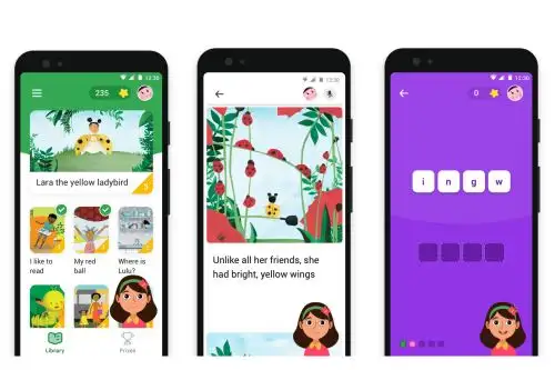 La app Read Along tiene más de 5 millones de descargas en todo el mundo en Google Play.