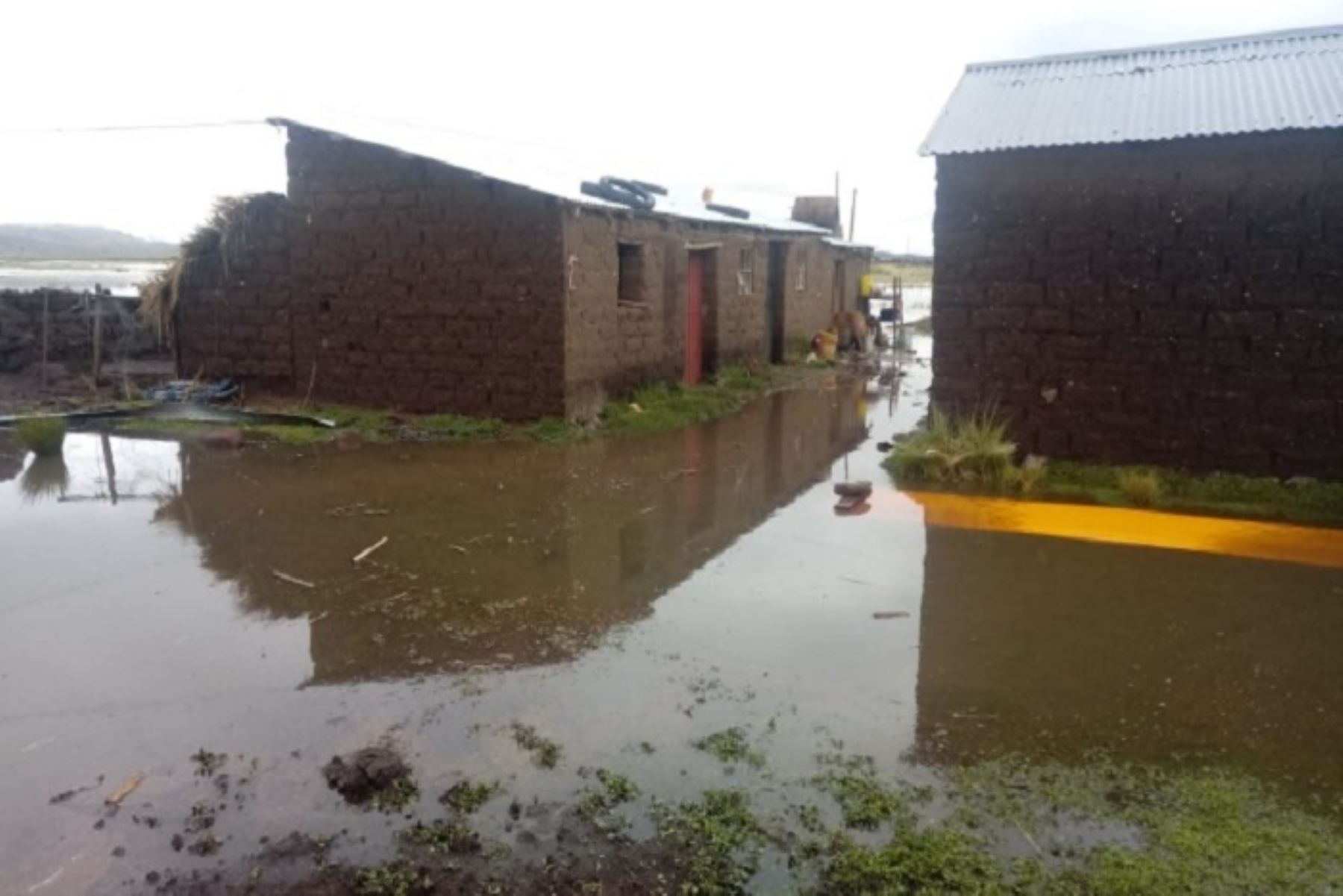 Gobierno declaró el estado de emergencia en varios distritos de la región Puno afectados por lluvias intensas. Foto: ANDINA/difusión.