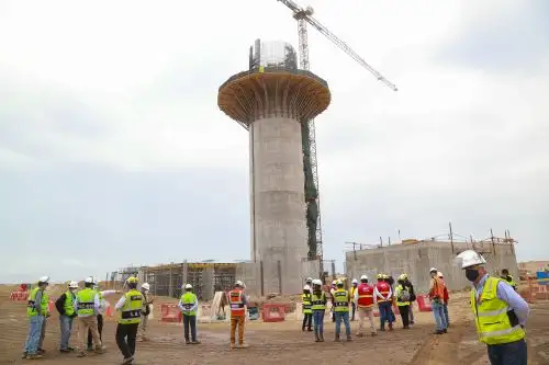 Nueva torre del Aeropuerto Internacional Jorge Chávez. Cortesía MTC