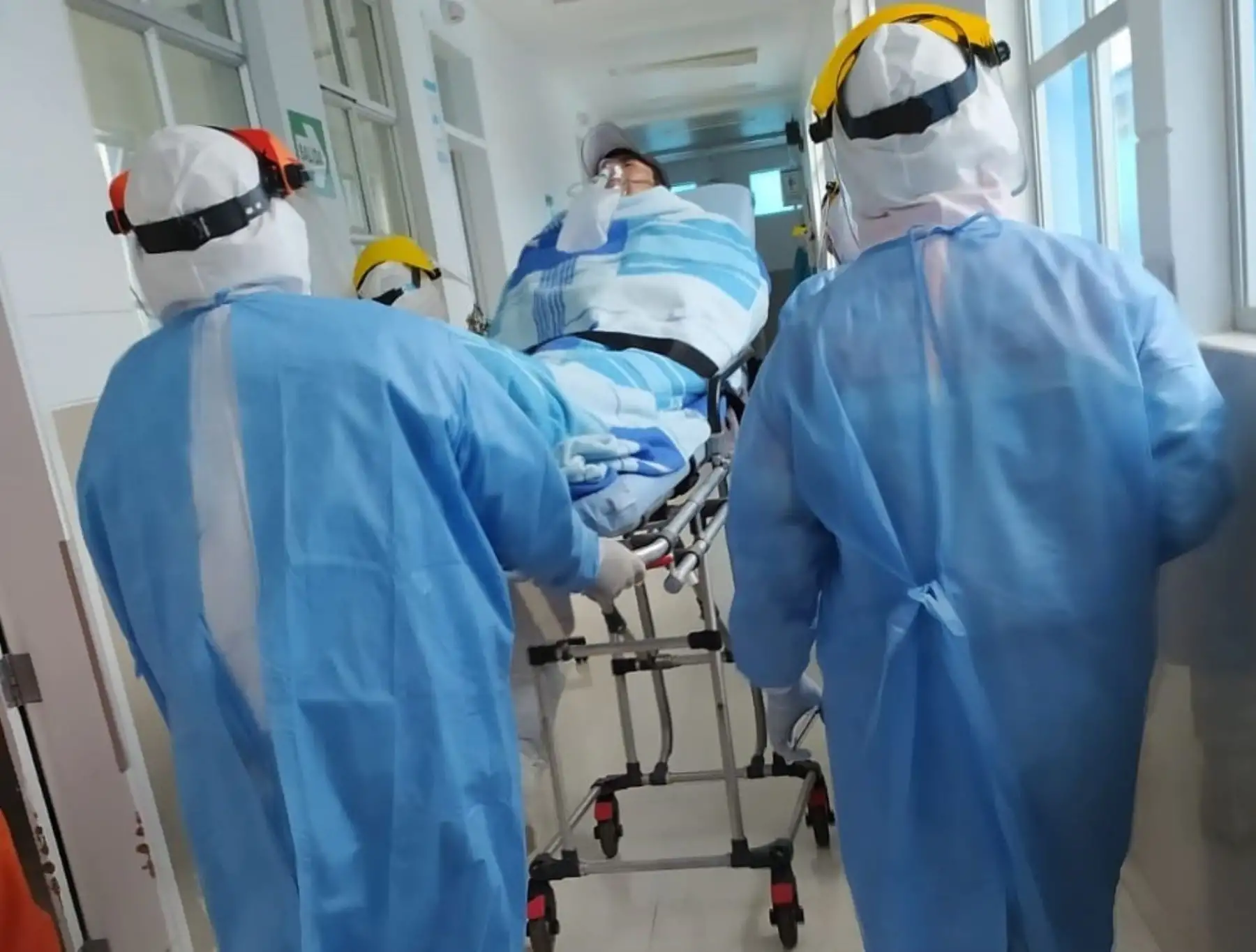 Puno advierte que ya no cuenta con camas UCI disponibles debido al incremento de casos de coronavirus (covid-19) en dicha región. ANDINA/Difusión